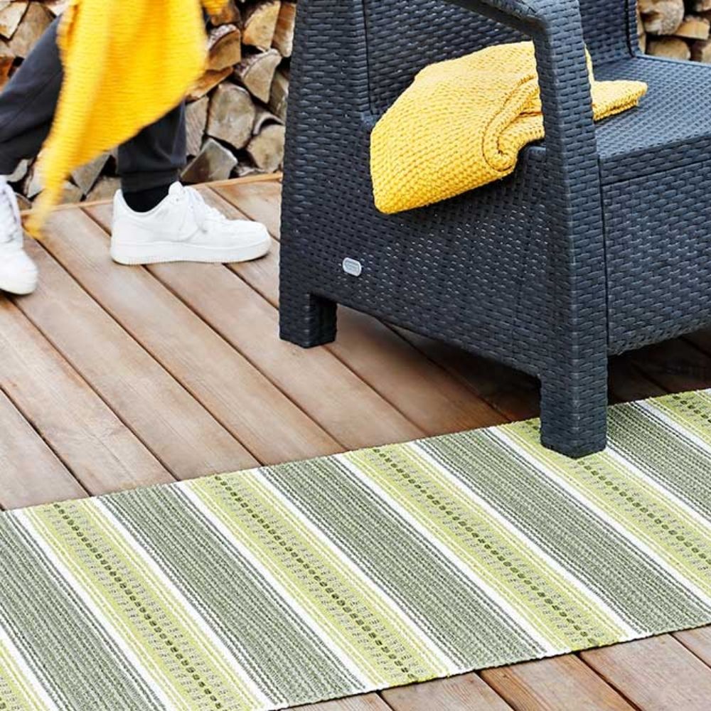Narma RUNÖ Vinyl rug - green