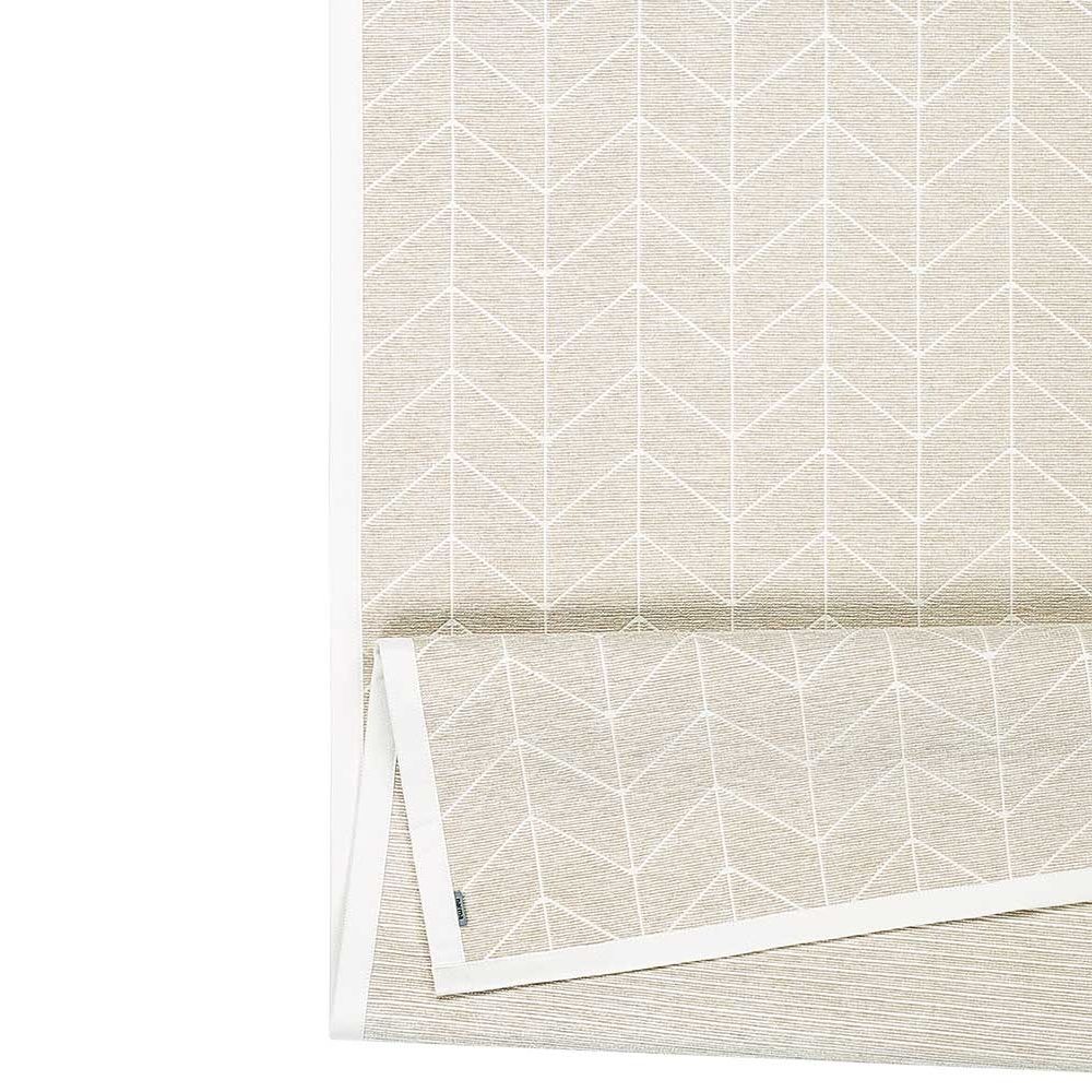 Narma TALI kaksipuolinen puuvillamatto - valkoinen