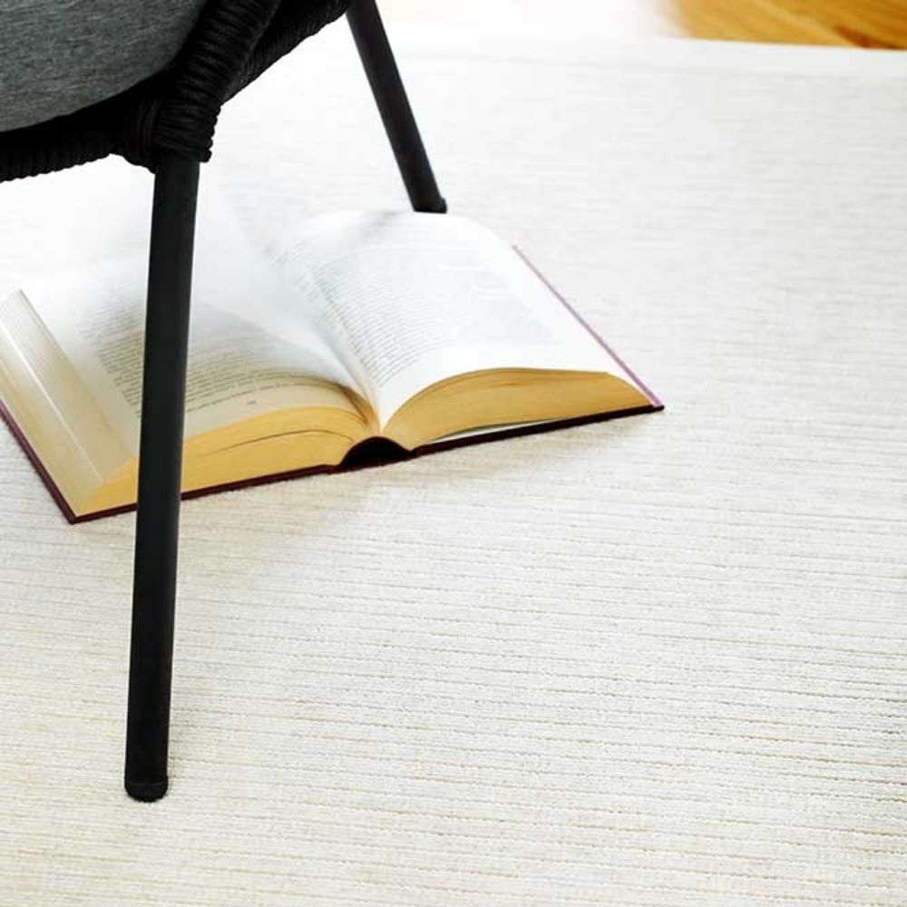 Narma TALI kaksipuolinen puuvillamatto - valkoinen