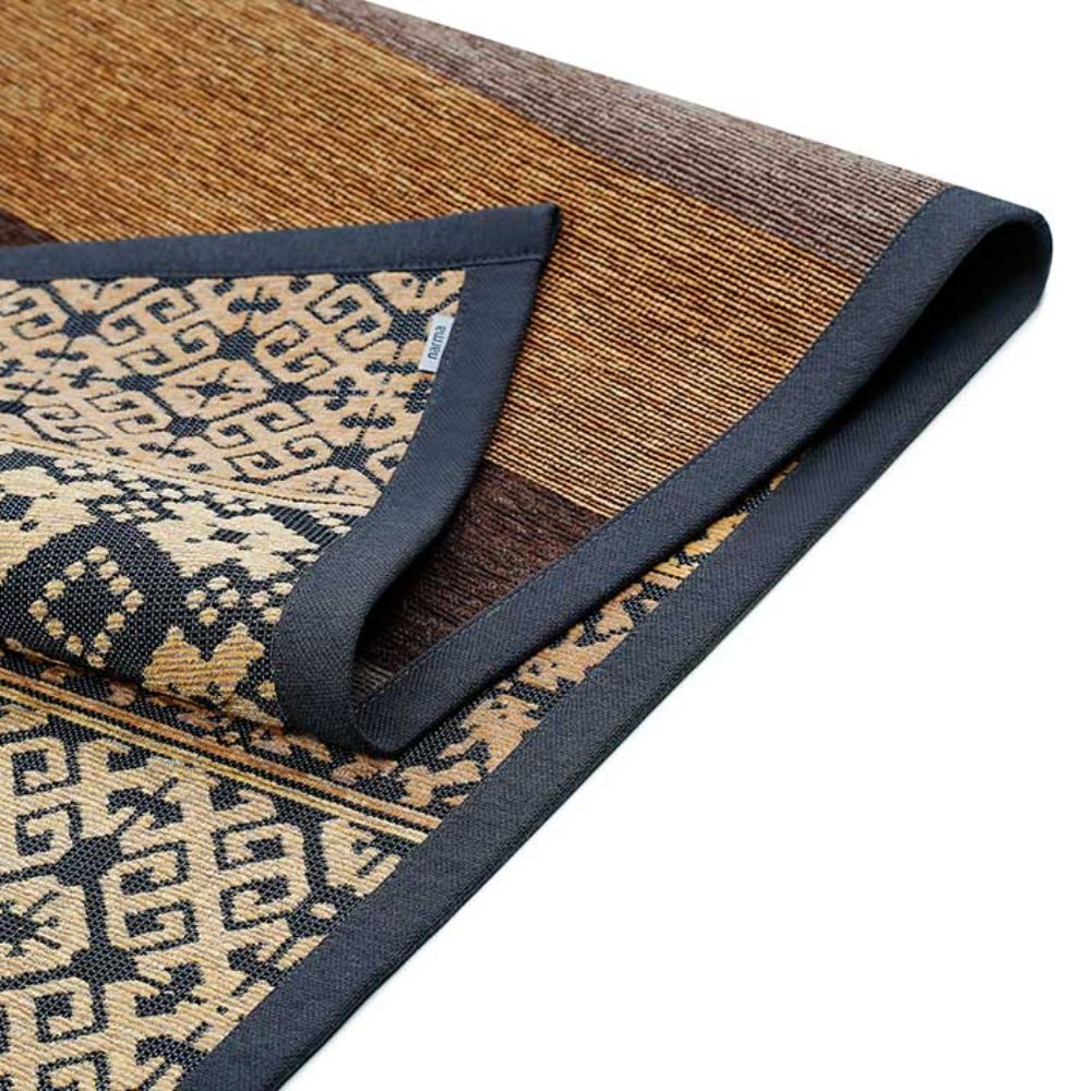 Narma TIDRIKU double-sided Cotton rug - gold