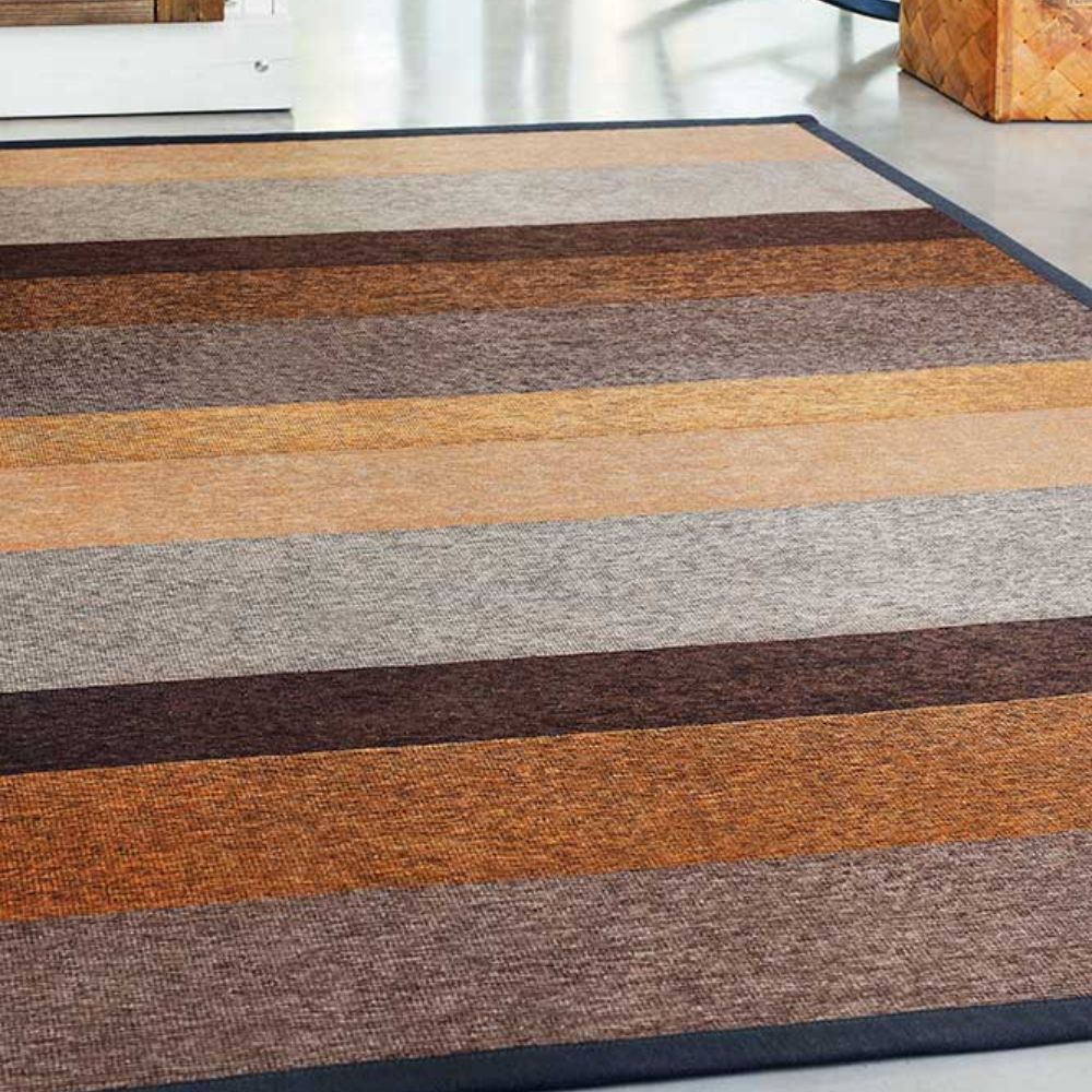 Narma TIDRIKU double-sided Cotton rug - gold