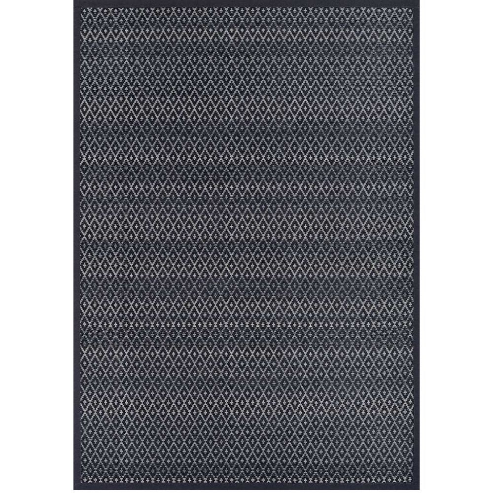 Narma TSIRGU double-sided Cotton rug - dark gray
