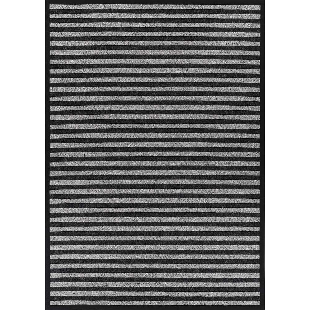 Narma VIKI double-sided Cotton rug - black