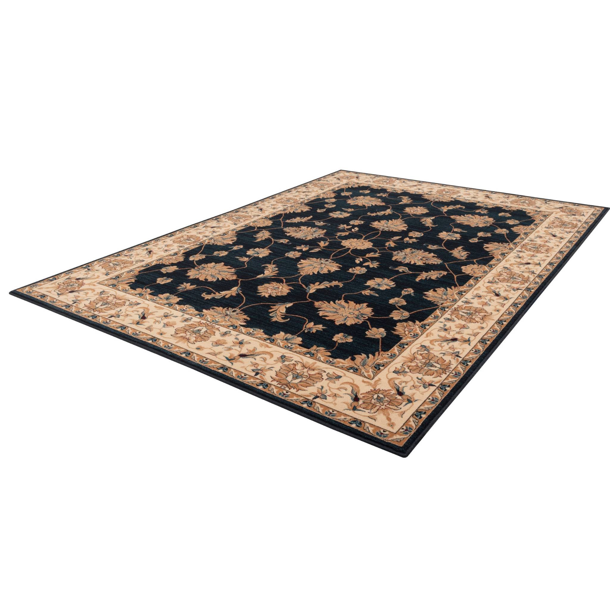Nereo Oriental Wool Rug â Navy