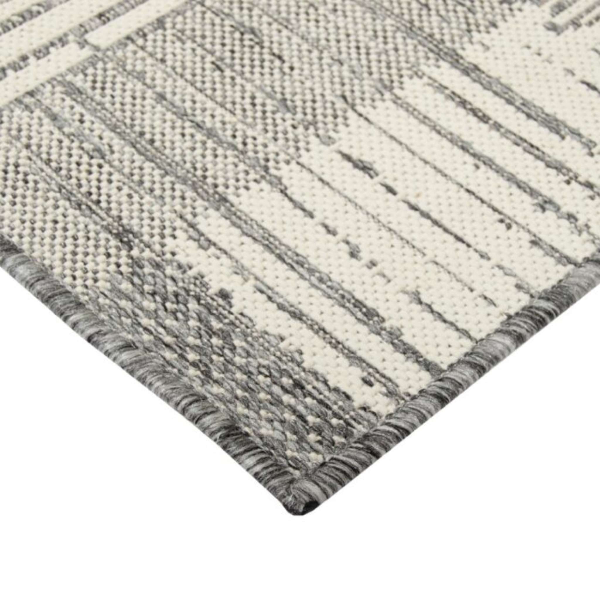 Oslo Flatweave rug Roll - gray