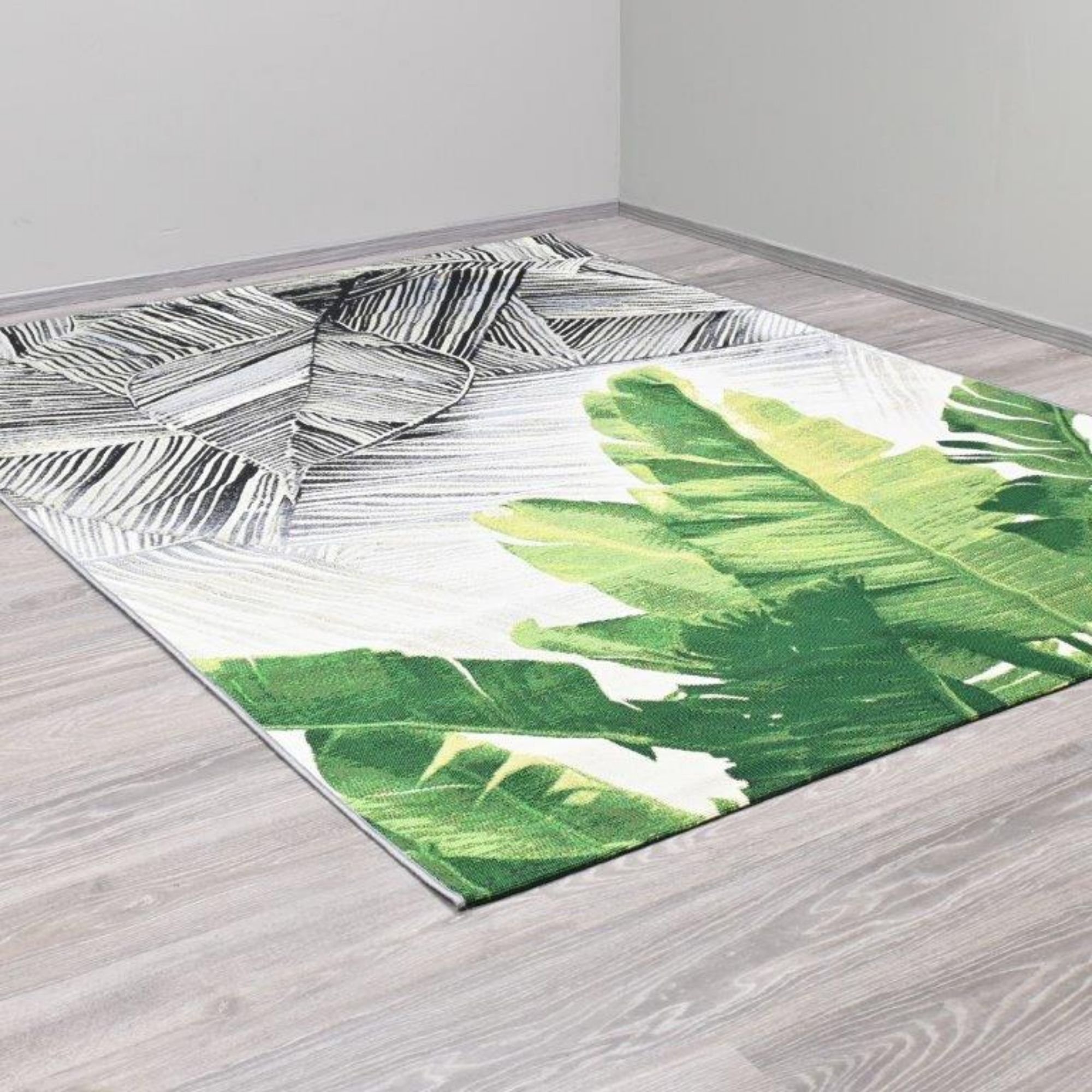 Palmu polypropylene Rug - green