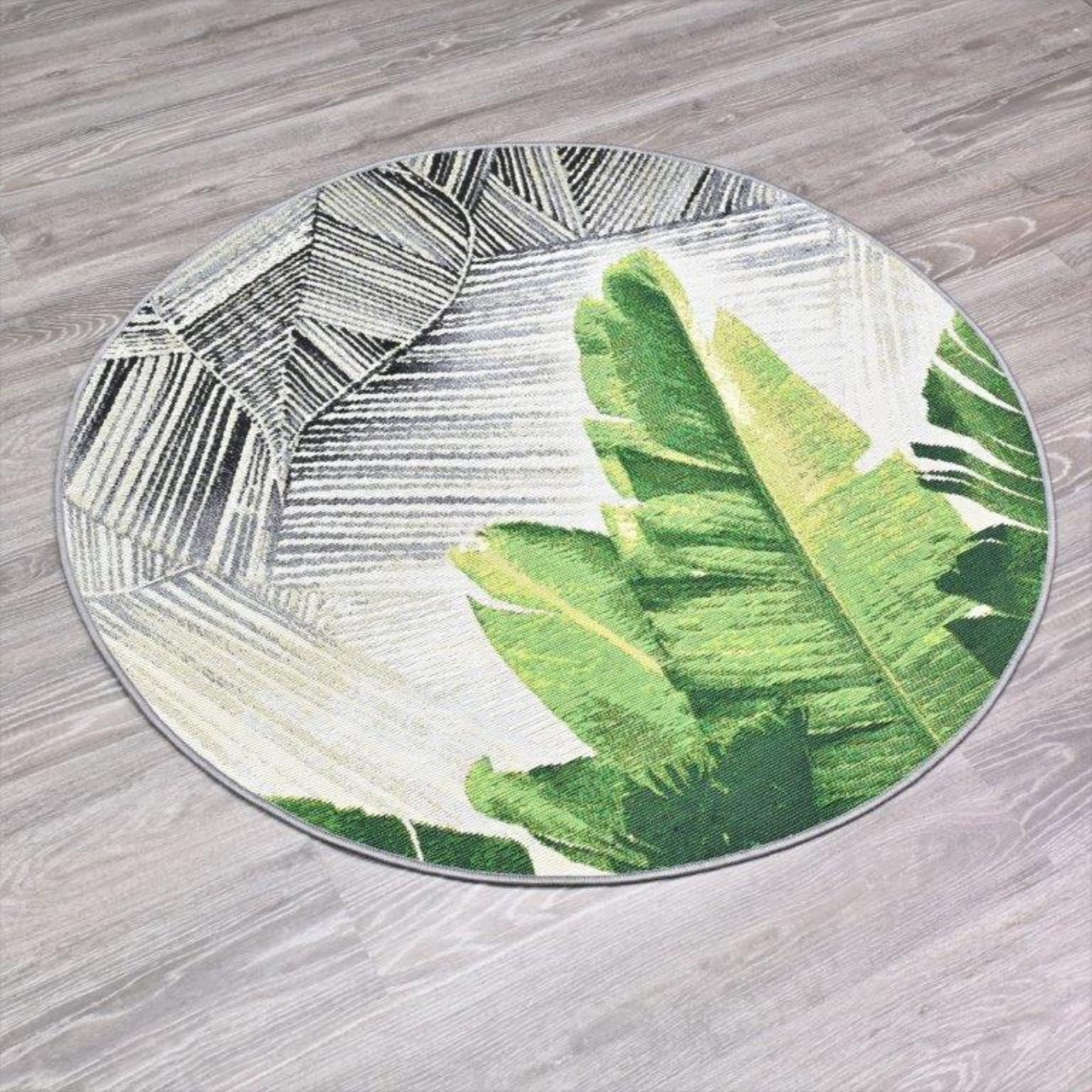 Palmu polypropylene Rug - green