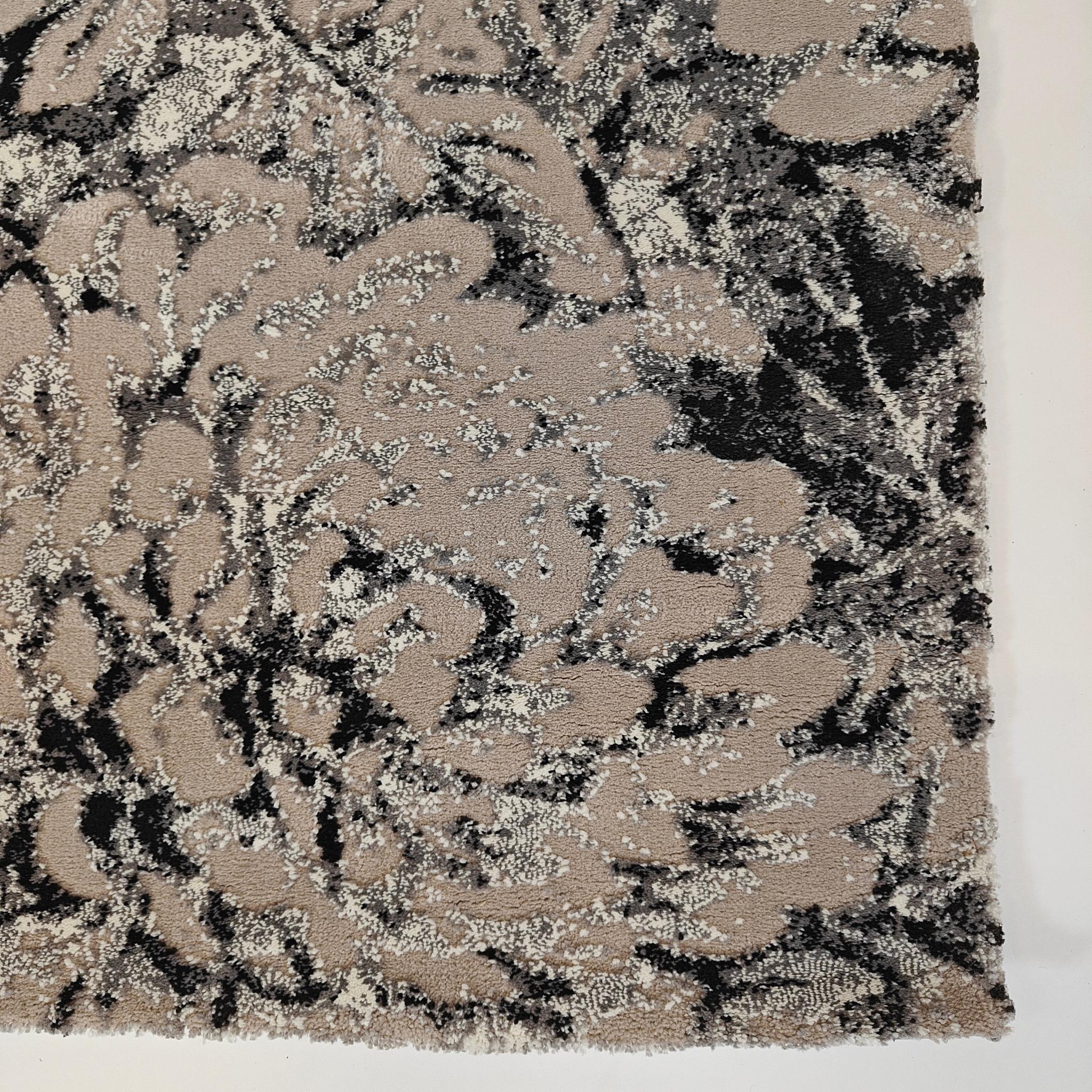 Peony low pile Rug - beige/gray