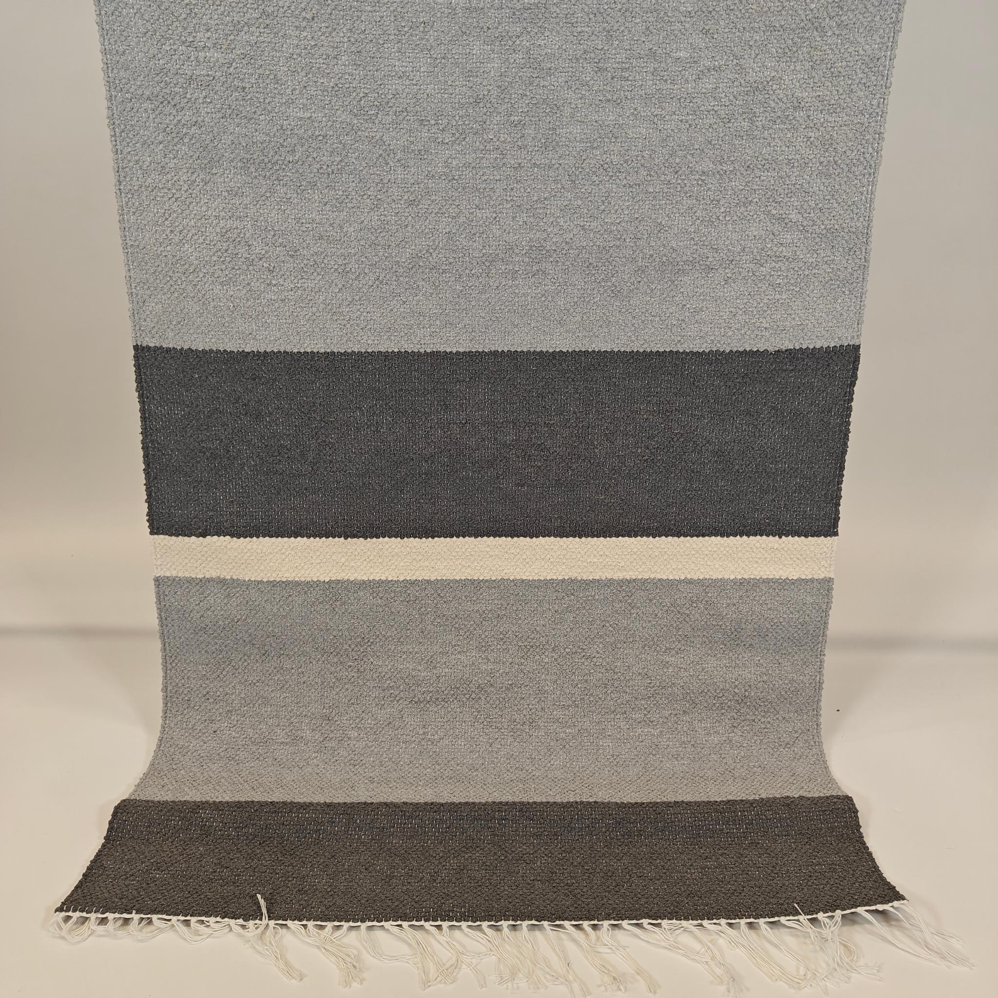 Pihatie Cotton rug Custom Size - gray