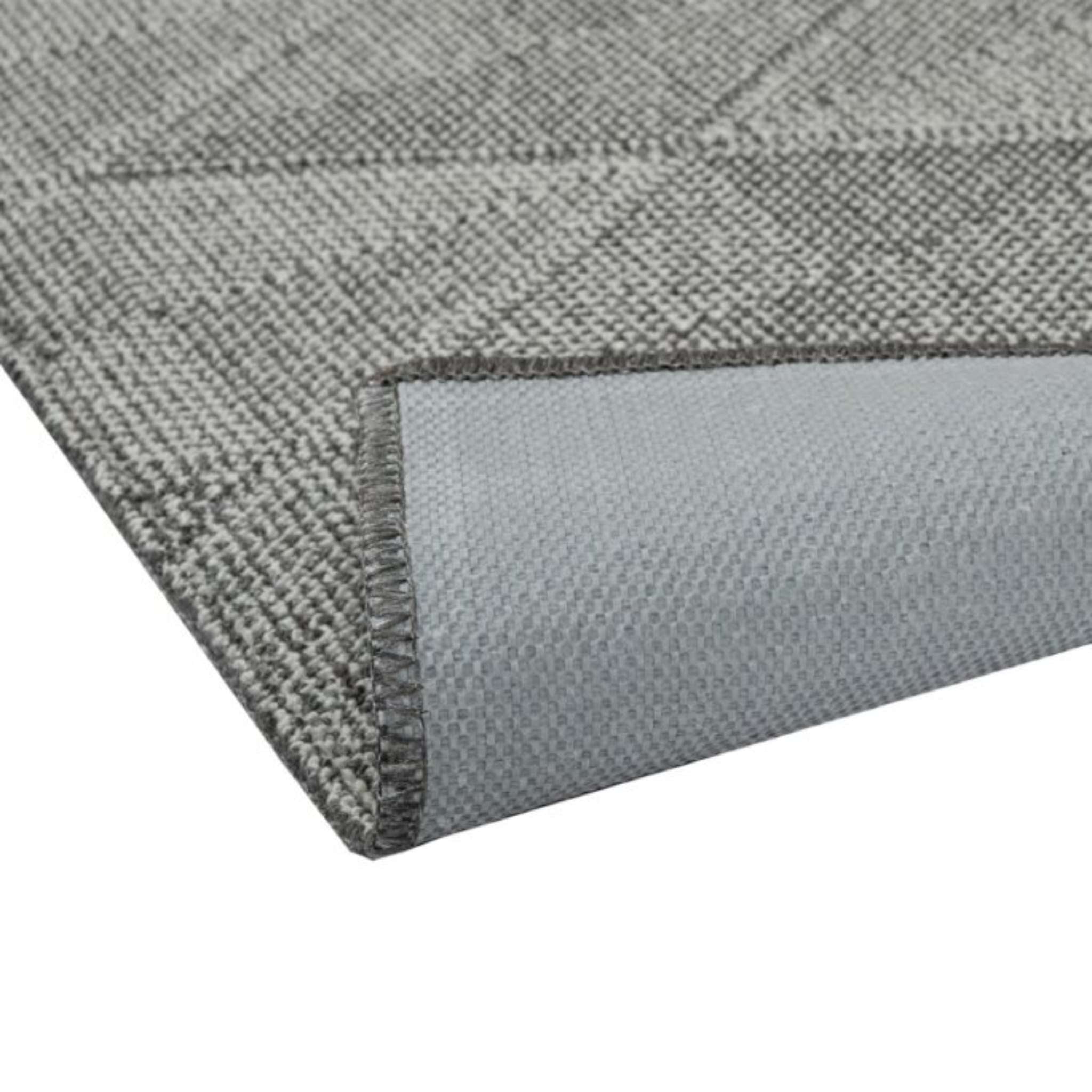 Polar kumipohjainen matto - Tummanharmaa