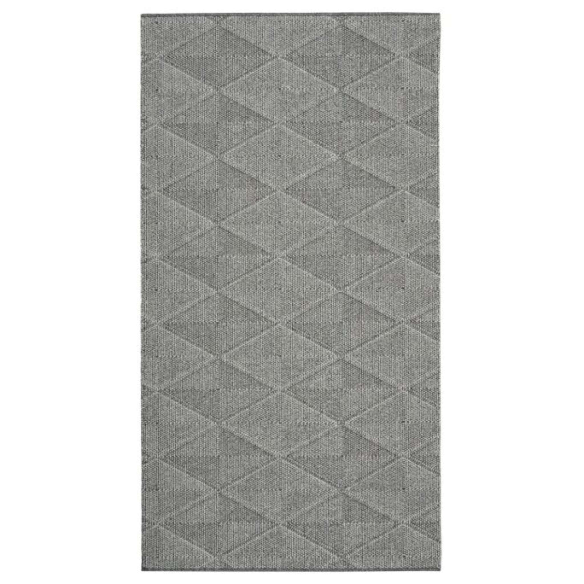 Polar kumipohjainen matto - Tummanharmaa