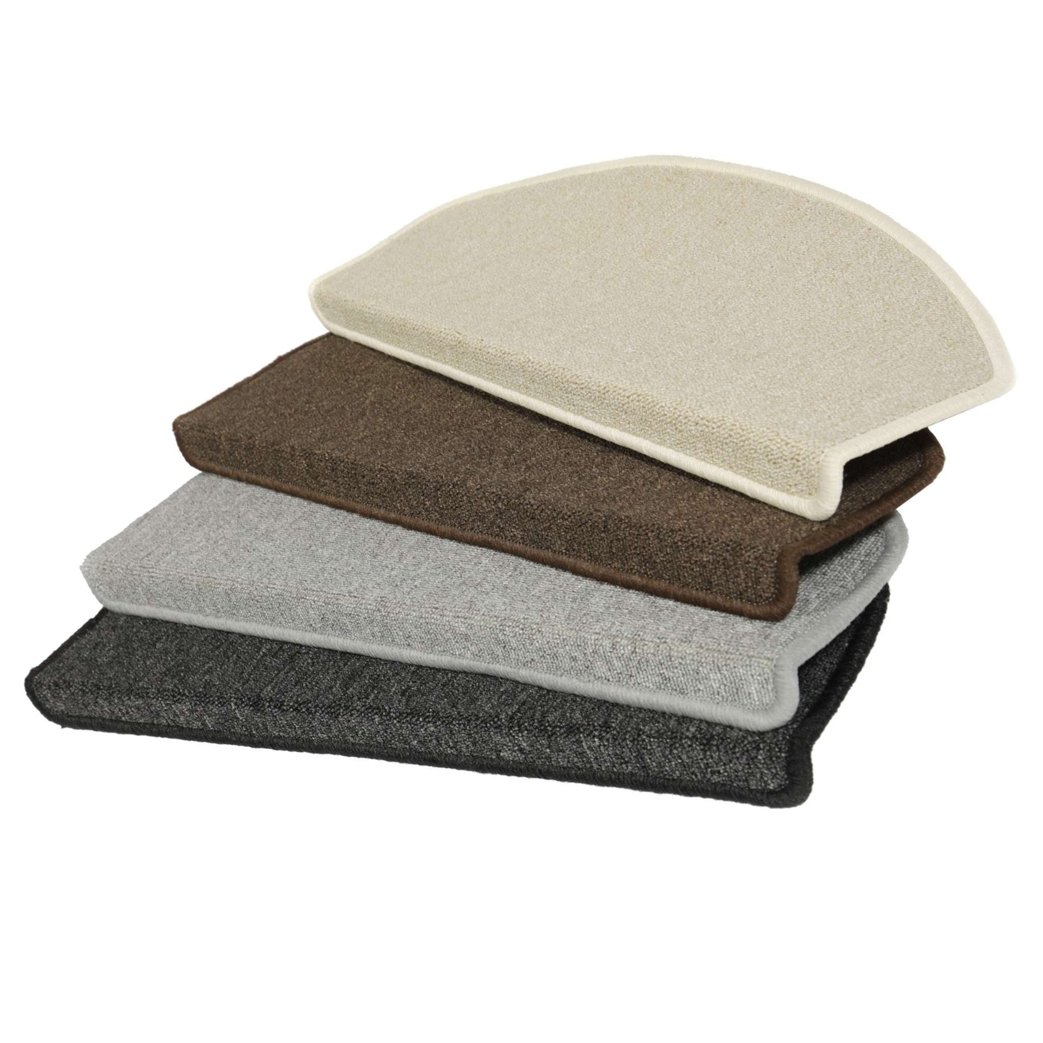 Stair tread rug PARIS 65x25 cm - gray