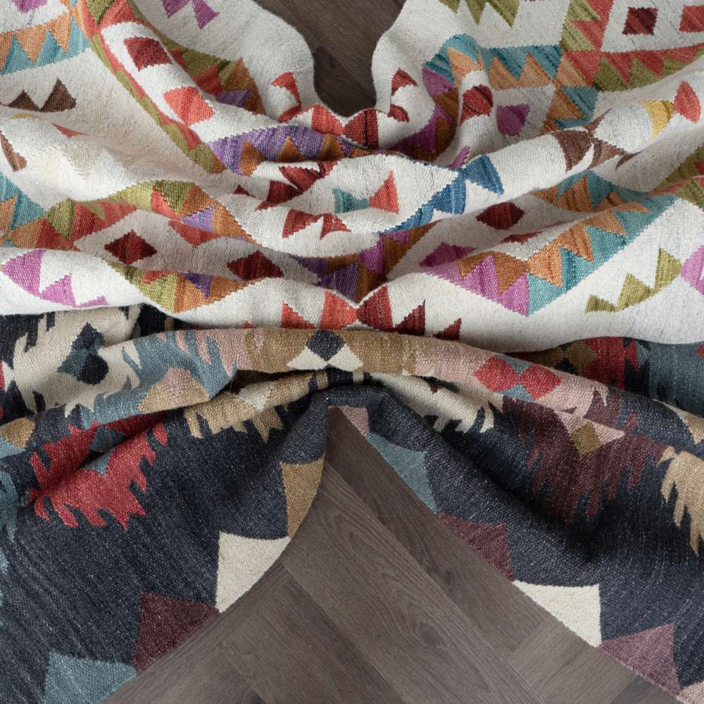 Riitta Wool rug - colorful