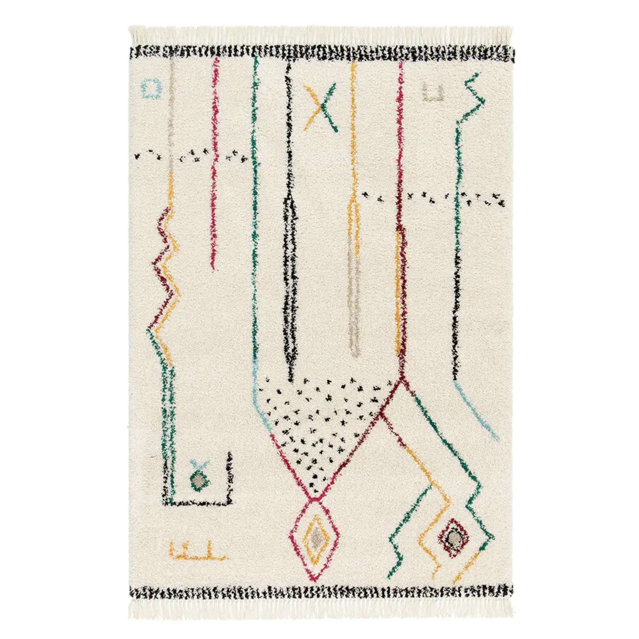 Ronda Pile rug - colorful