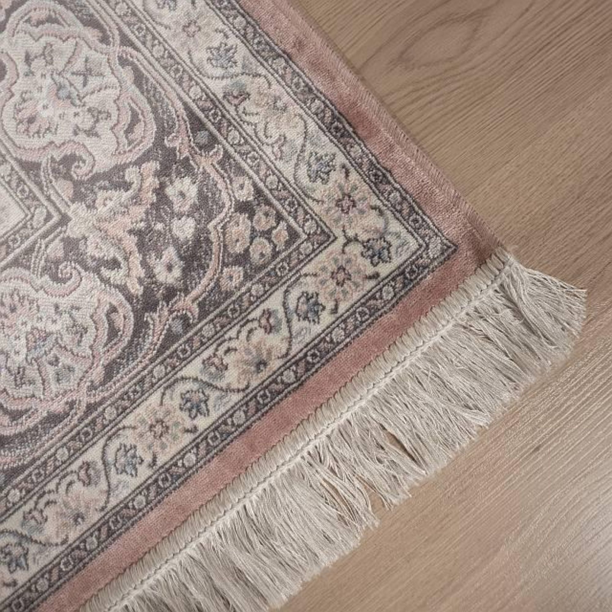 Royal viscose rug - pink