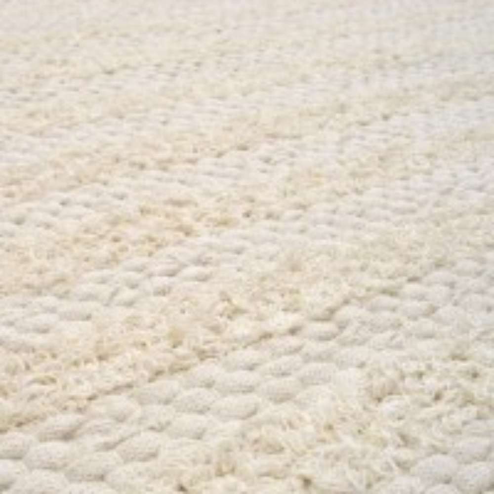 STELLA Cotton rug - natural white