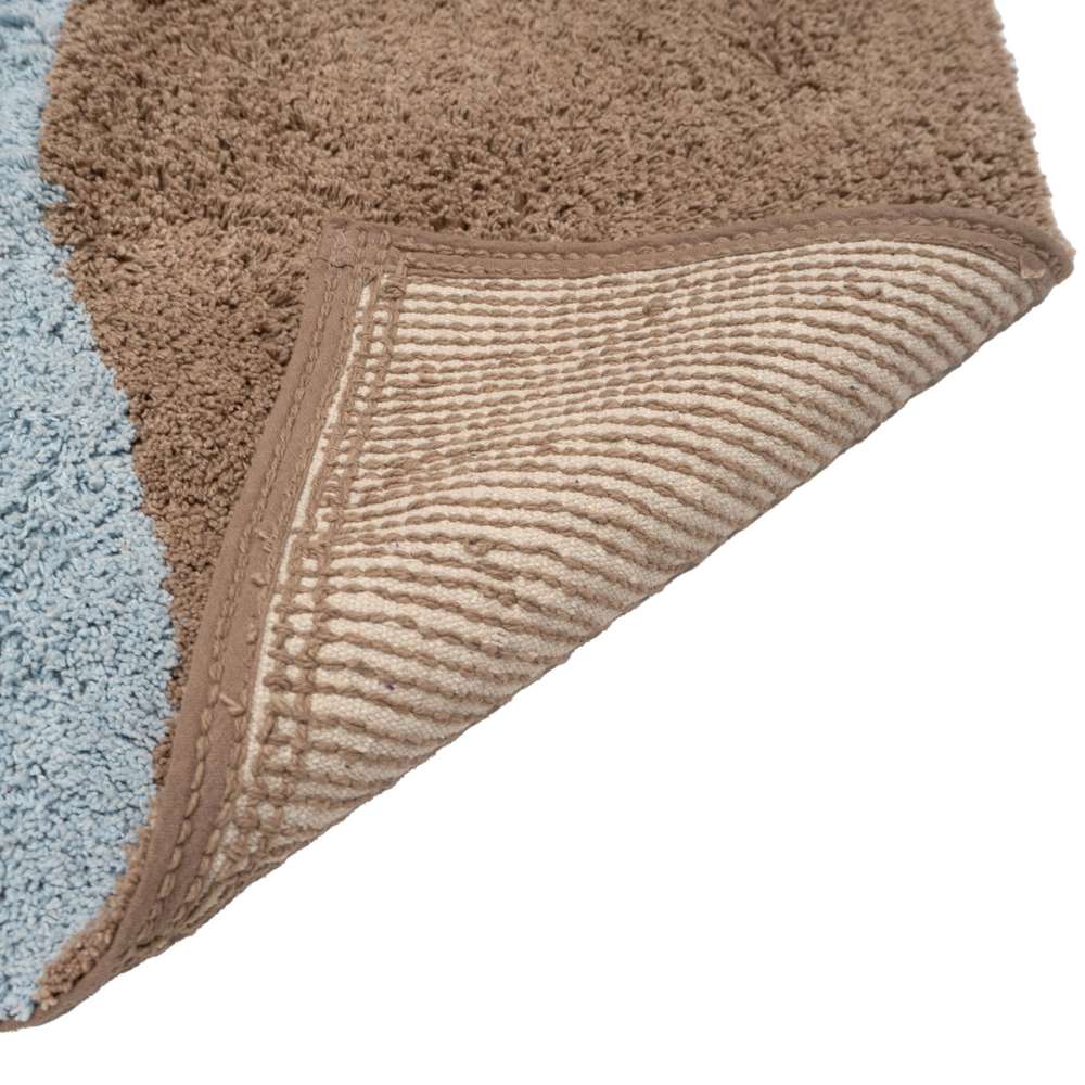 Samos bathroom rug - brown