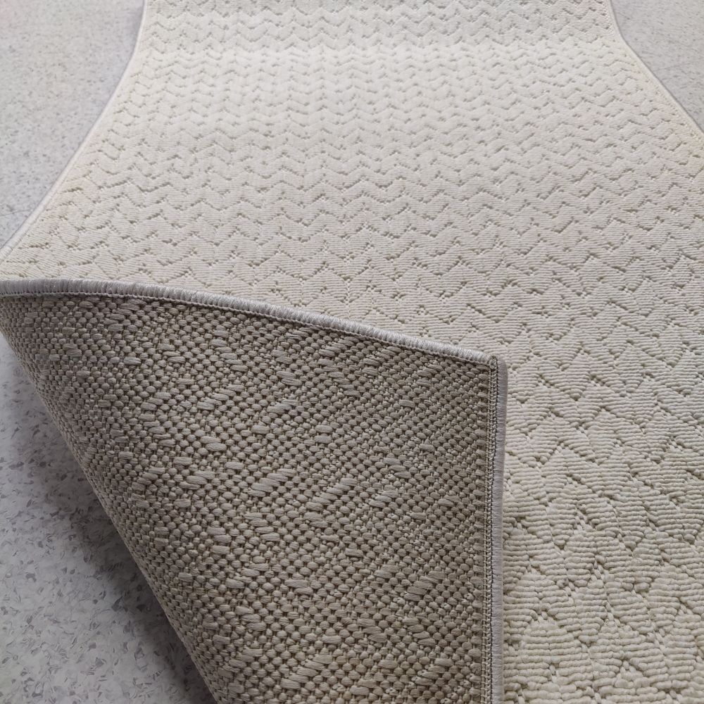 Valencia Rug - natural white/gray