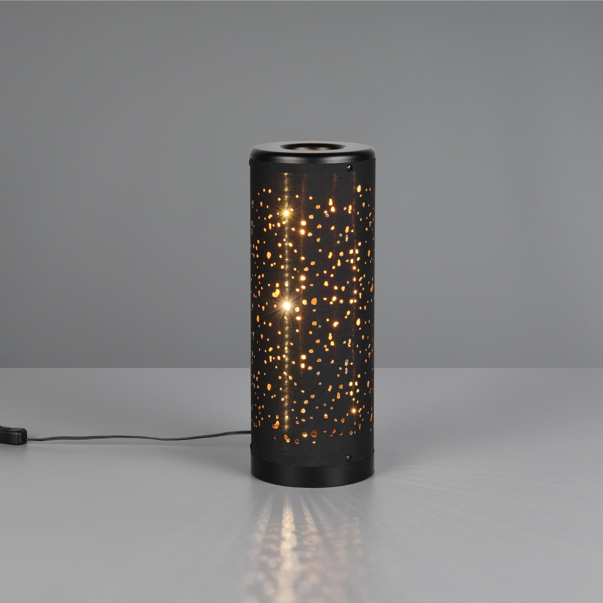 TRIO Taco LED table lamp - black/gold