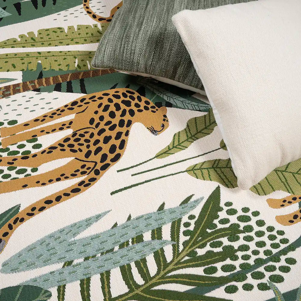 Tropiikki children's rug - green