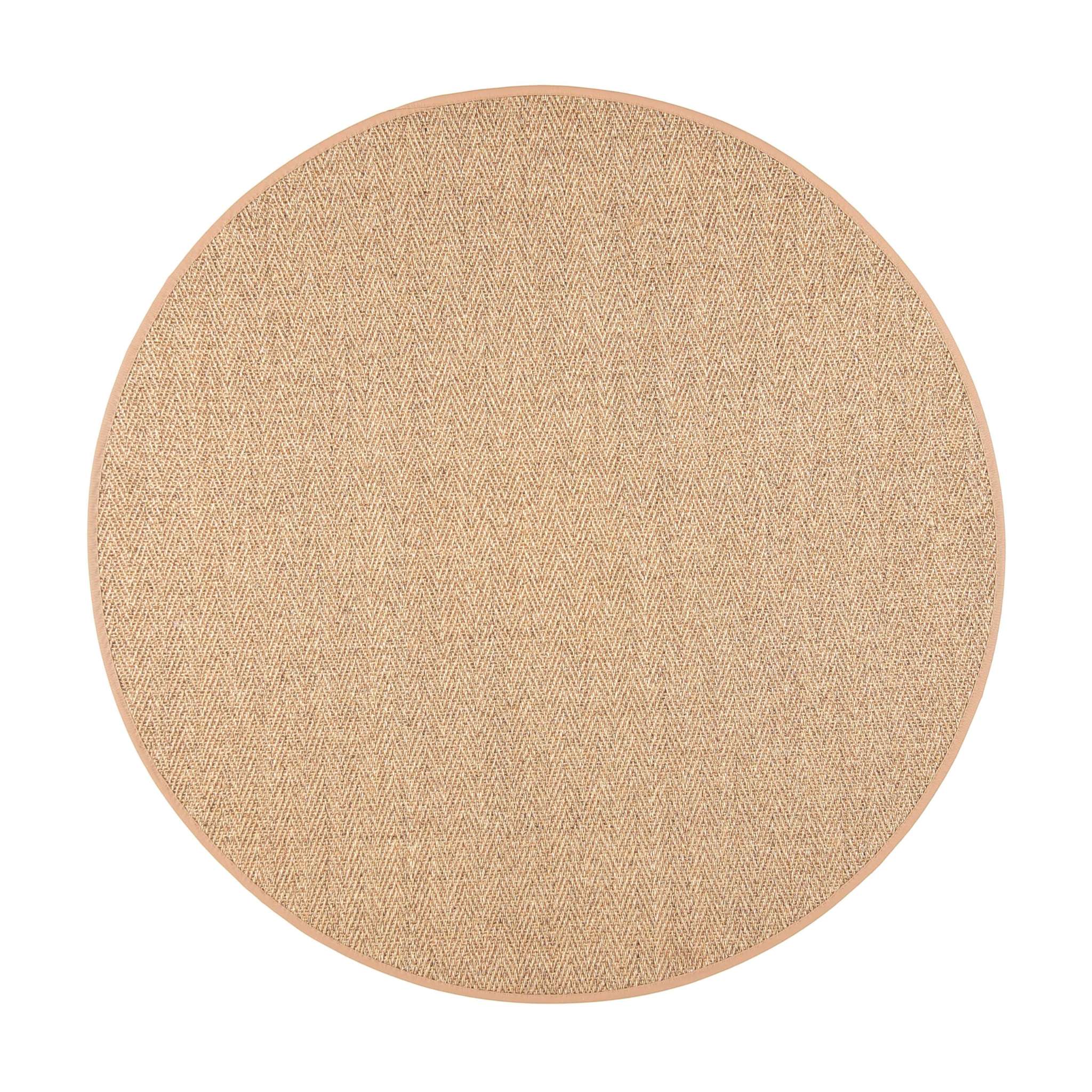 VM Carpet Barrakuda sisal rug, Custom Size - 6520 straw