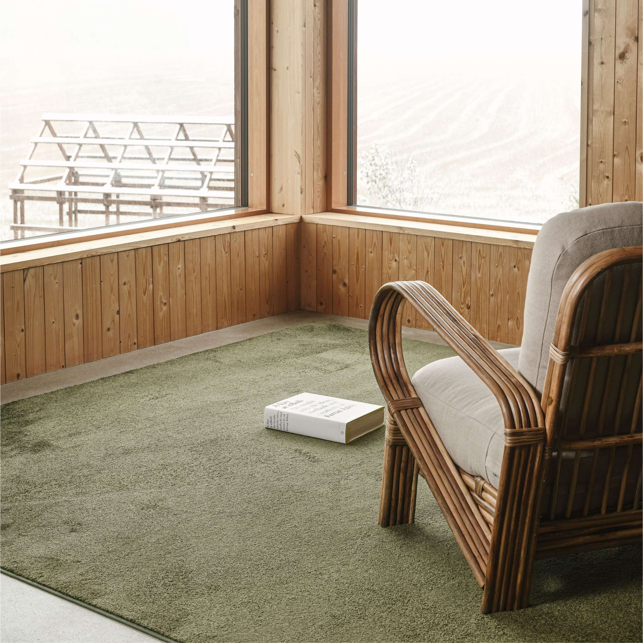 VM Carpet Onni matto, omalla mitalla - 26 vihreä