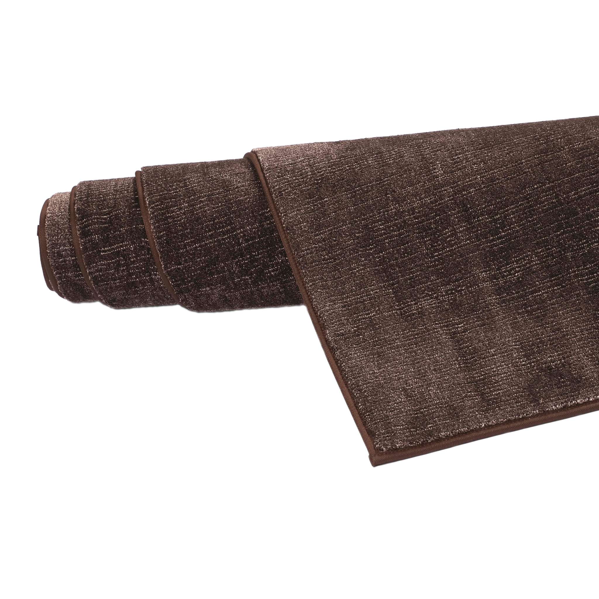 VM Carpet Sametti matto, omalla mitalla - 243 ruskea