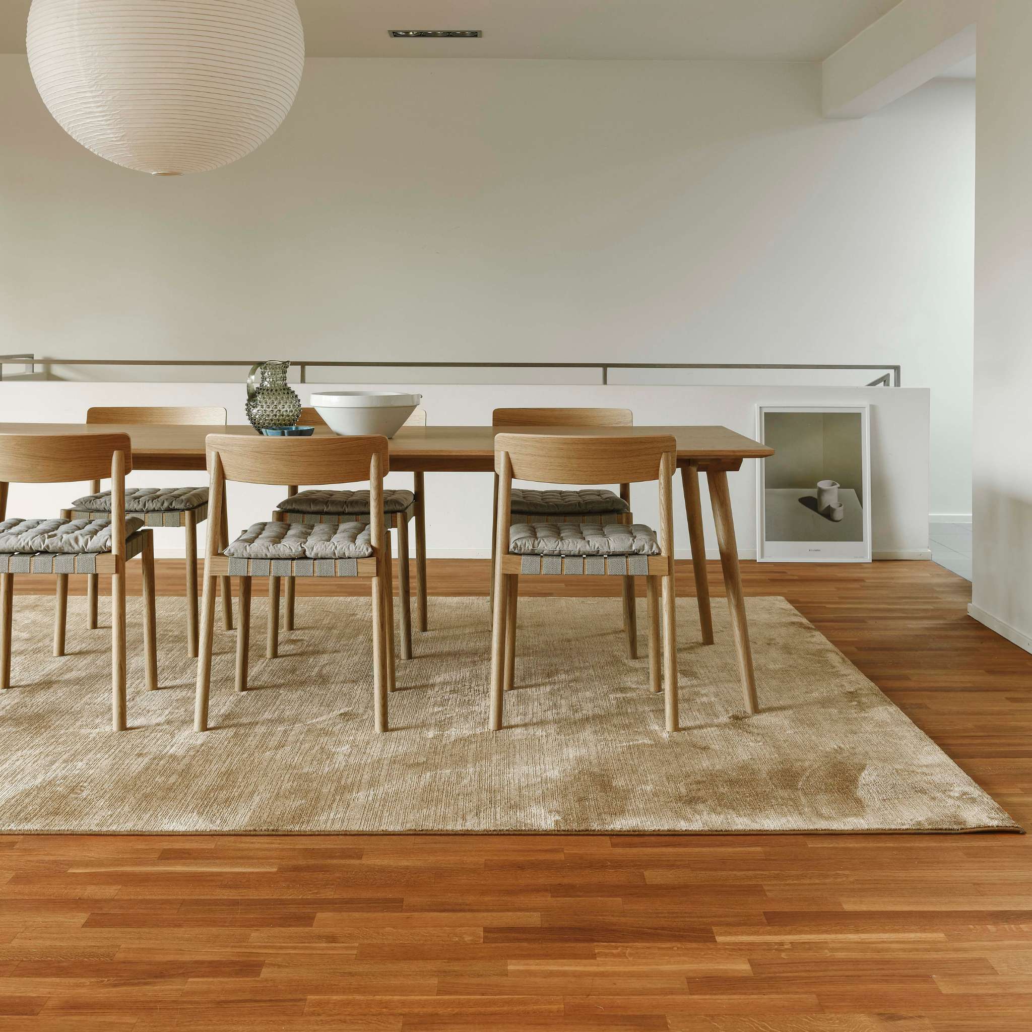 VM Carpet Sametti Rug, Custom Size - 246 yellow