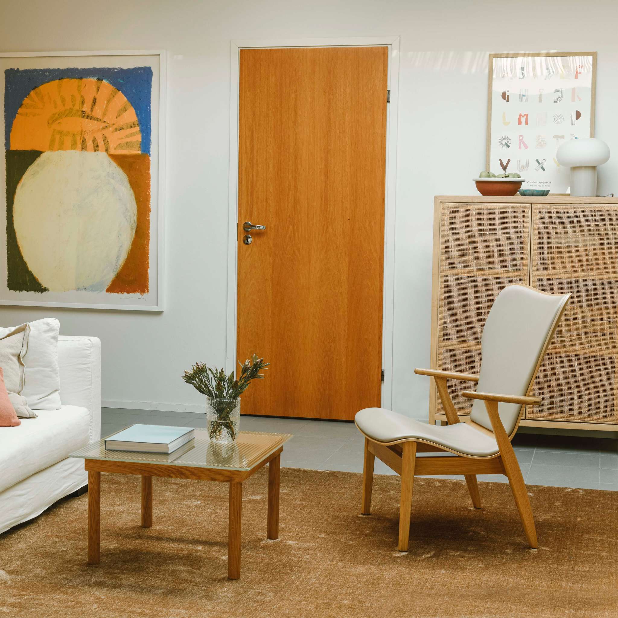 VM Carpet Sametti Rug, Custom Size - 246 yellow