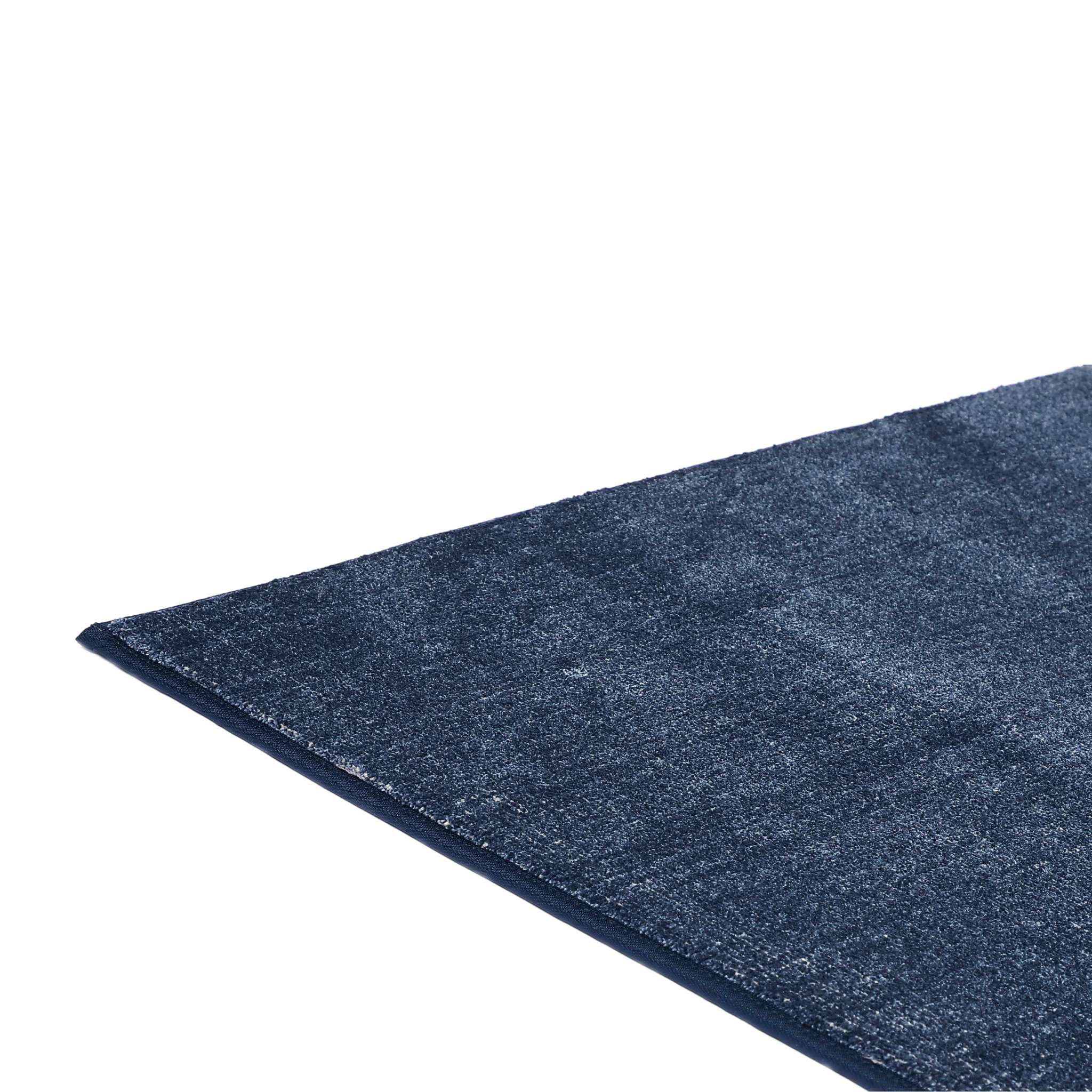 VM Carpet Sametti Rug, Custom Size - 304 blue