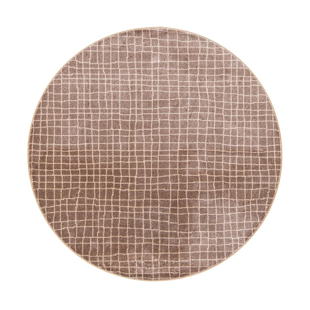 VM Carpet Aari matto, omalla mitalla - 14 ruskea