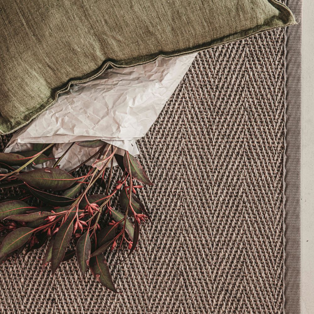 VM Carpet Barrakuda sisal rug, Custom Size - 9307 natural