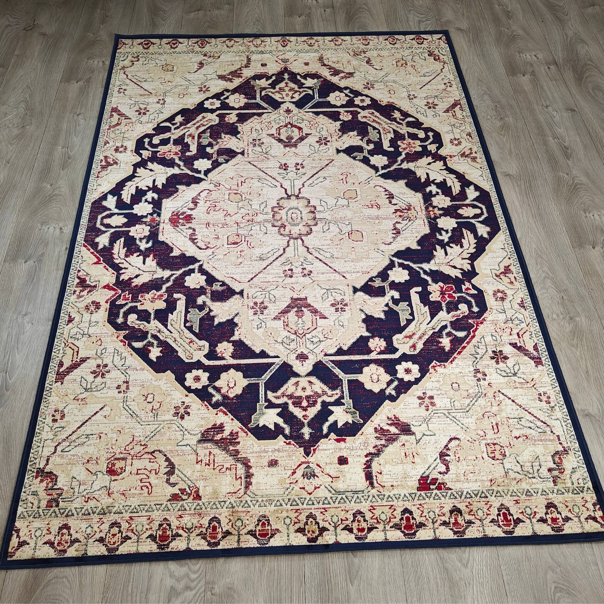 Valencia Viscose rug - blue