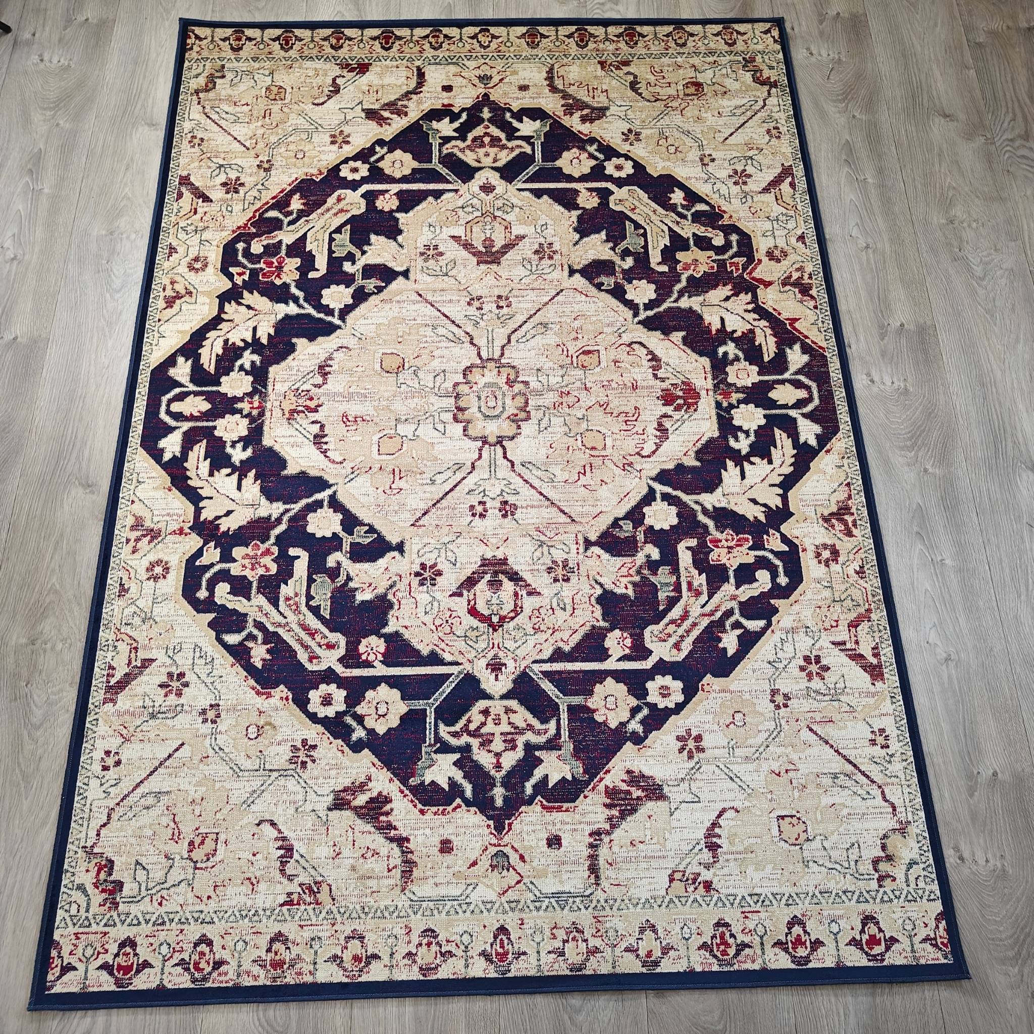 Valencia Viscose rug - blue