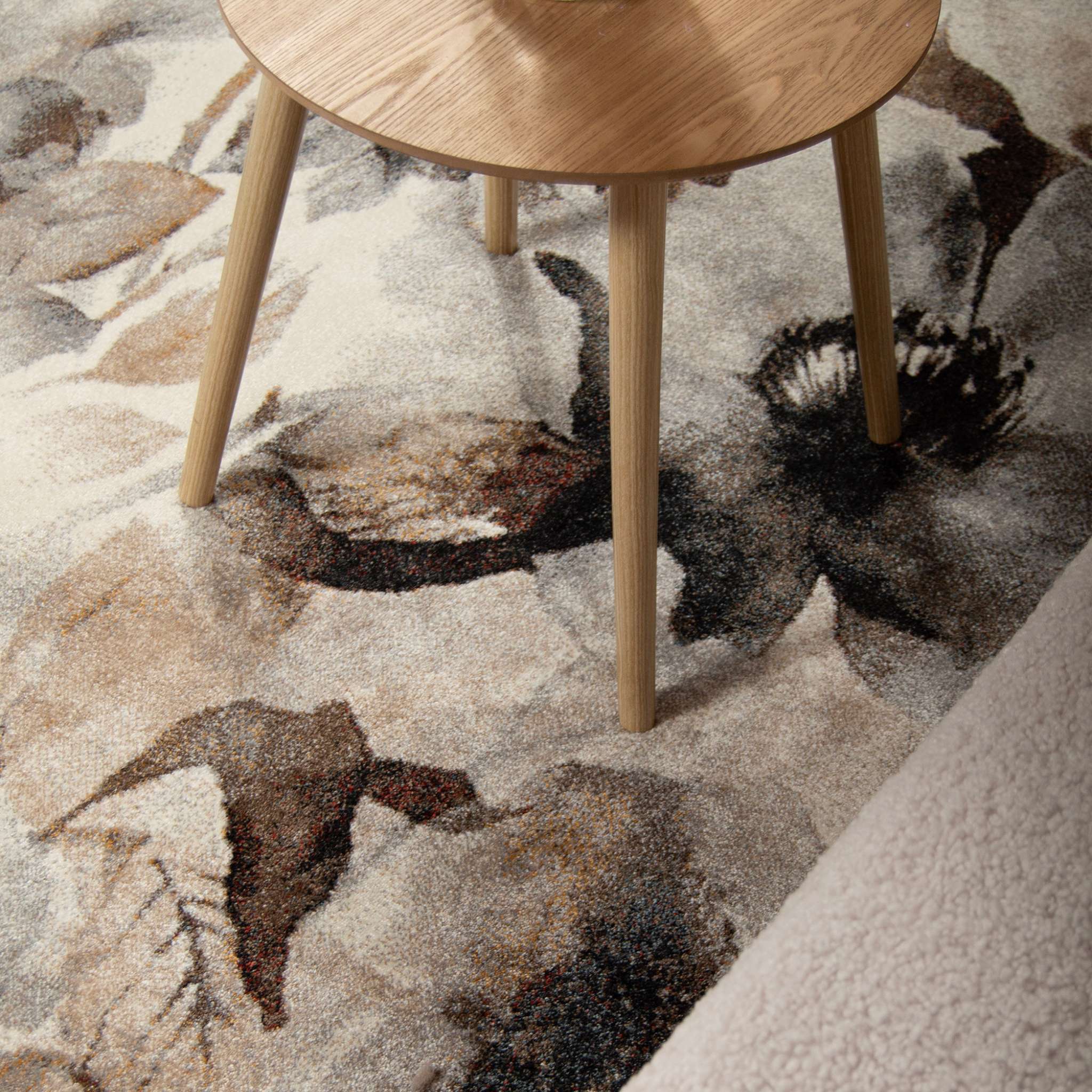 Vivian Pile rug - gray beige