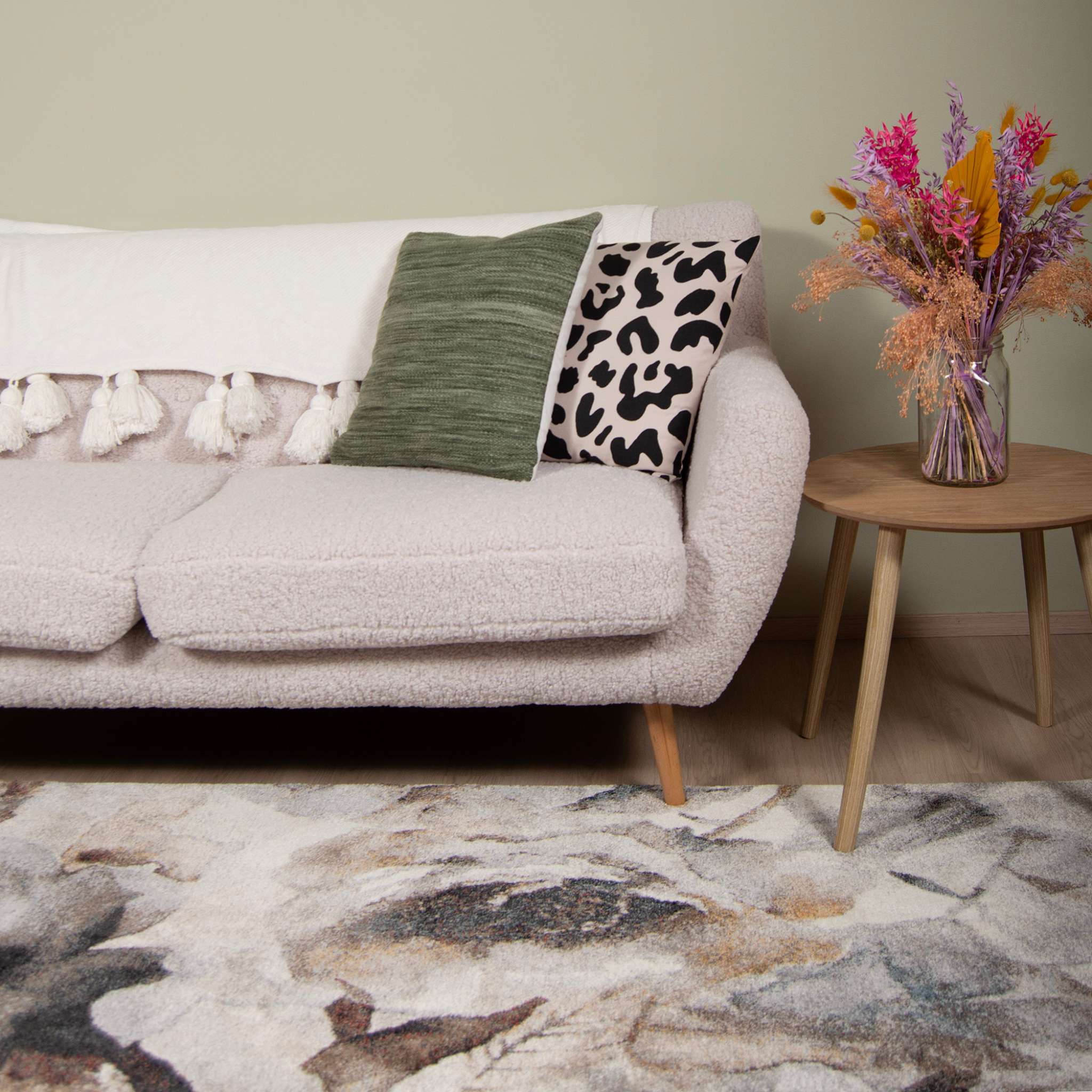 Vivian Pile rug - gray beige