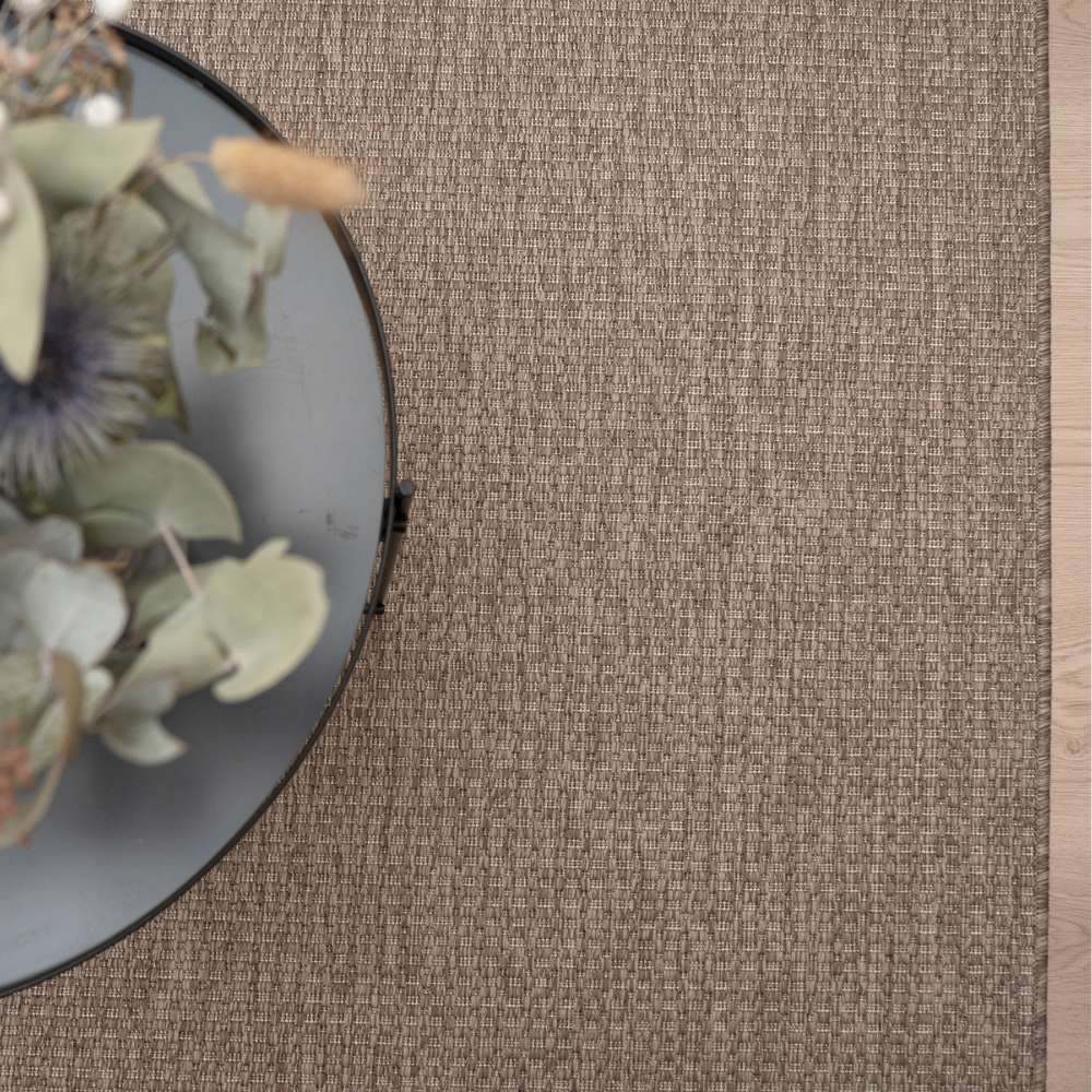 Vuono Flatweave rug Roll - 42 light brown