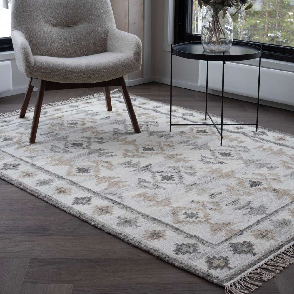 Yani villamatto - beige-harmaa