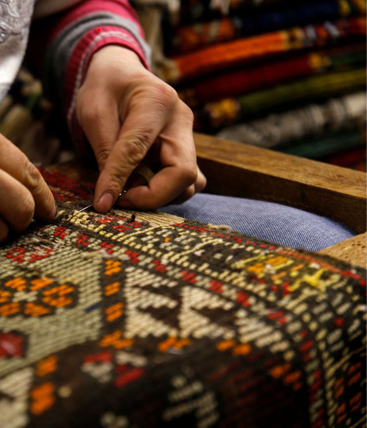 Käsinsolmitut matot