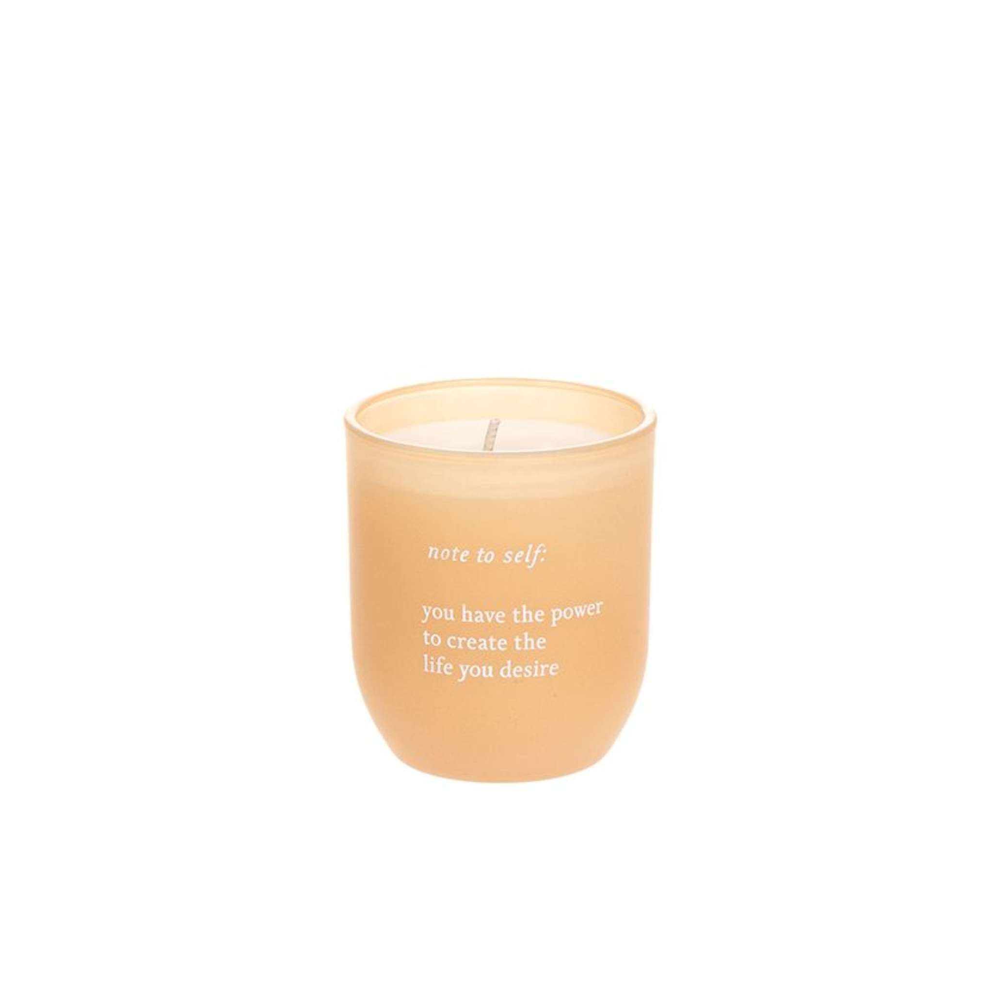 Candle in a glass you have the power