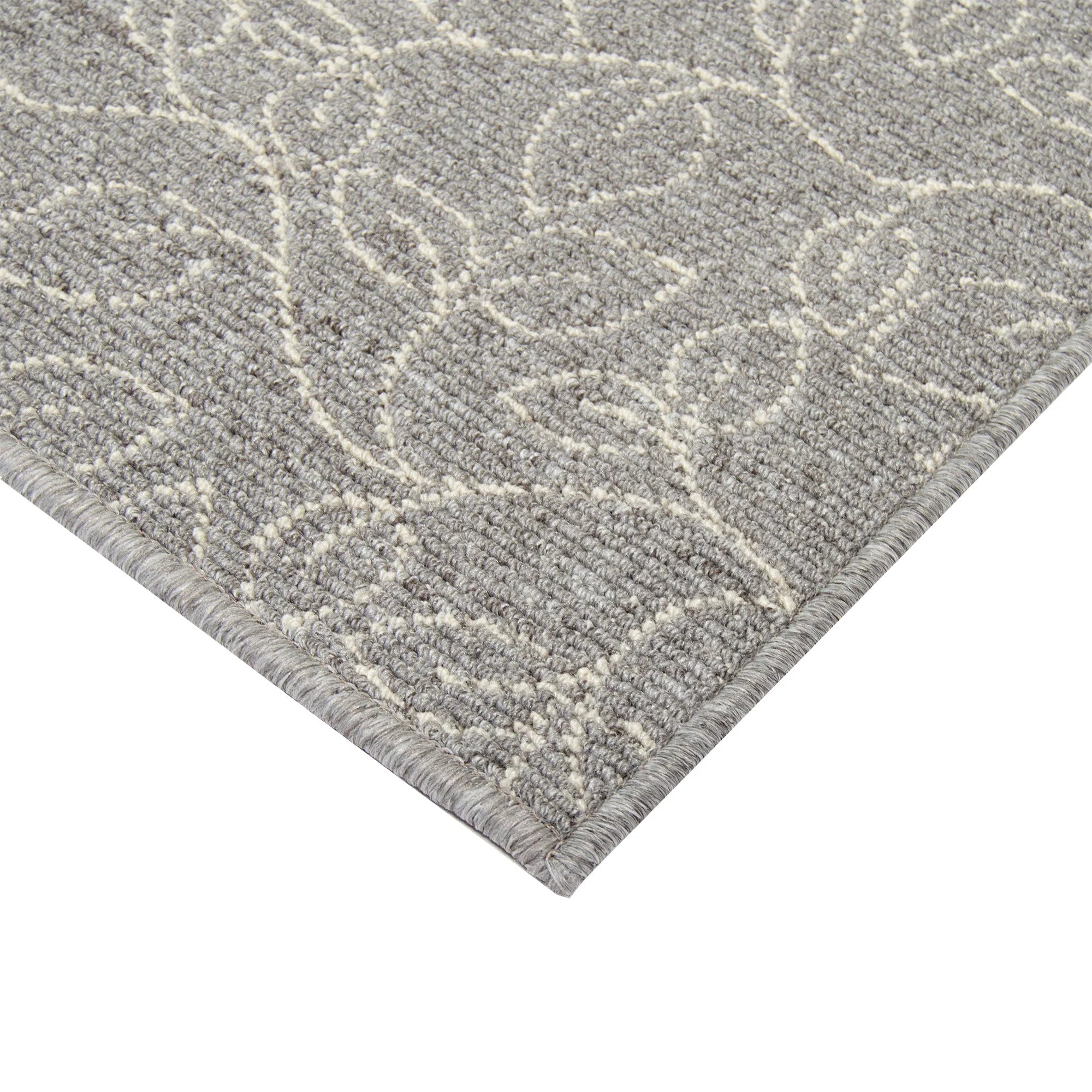 Belinda Runner rug roll - light gray
