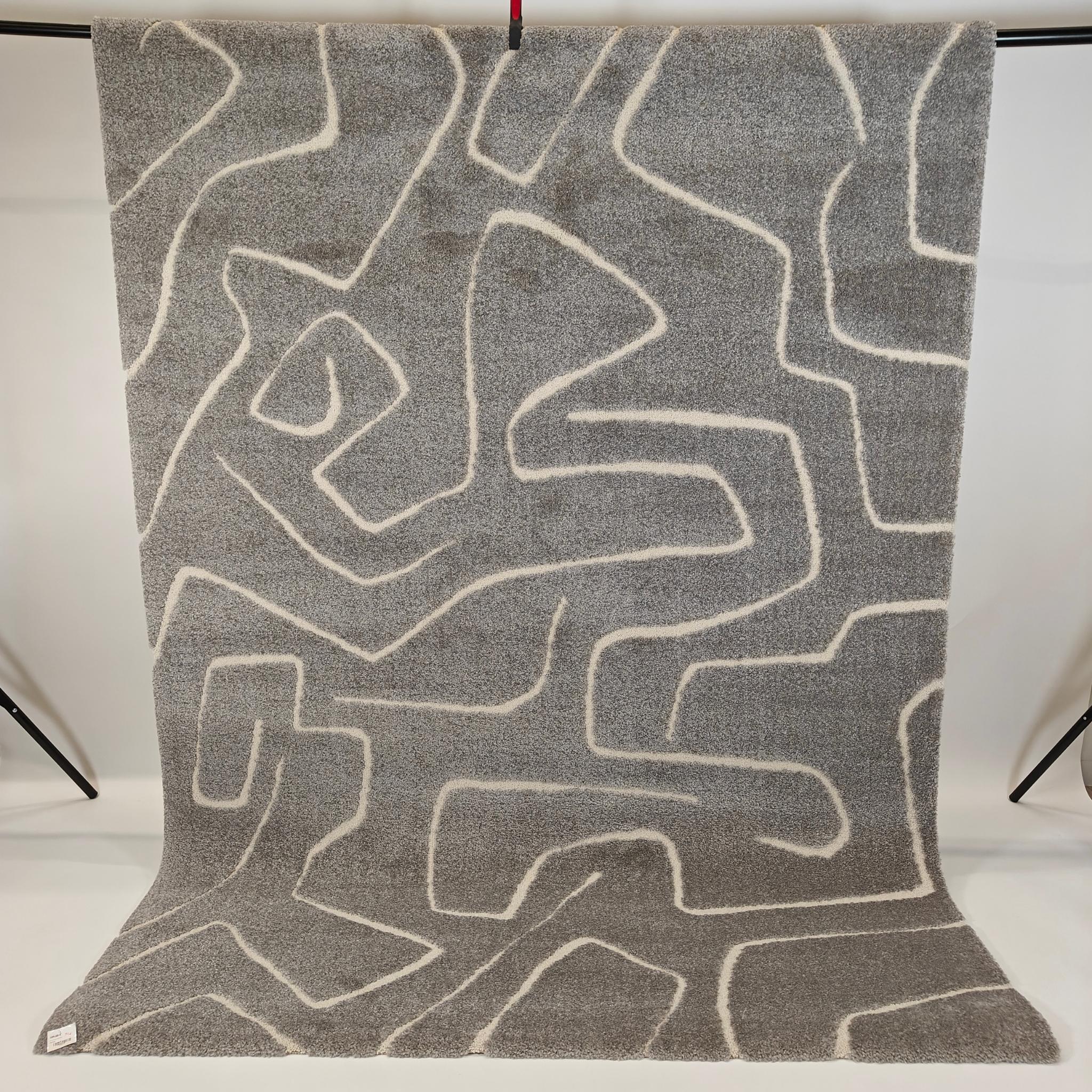 Cocoon low pile Rug - gray