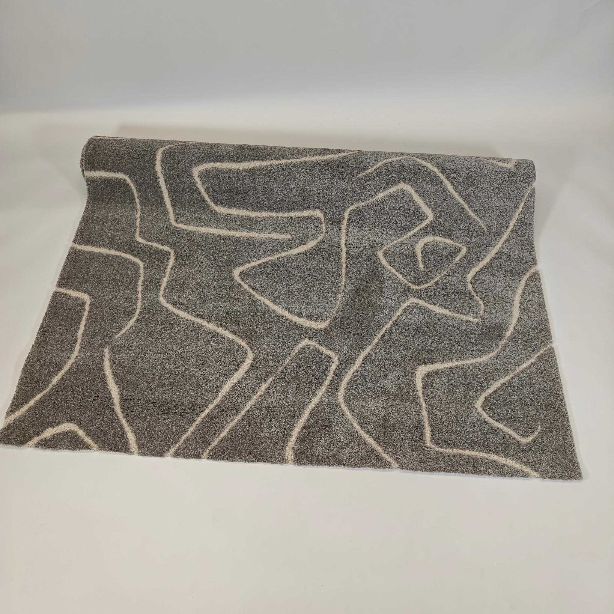 Cocoon low pile Rug - gray