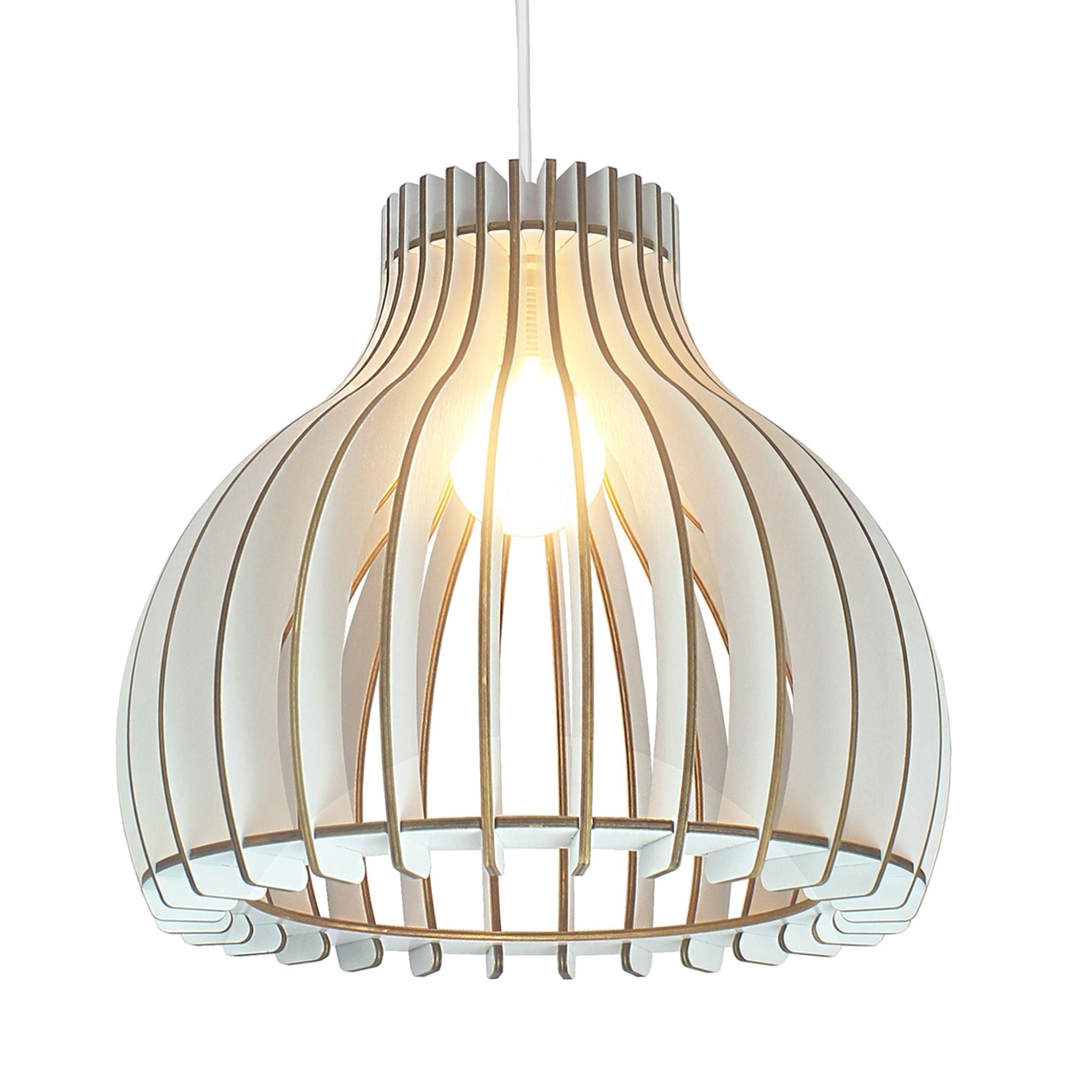 FocusLight Orsa - Pendant lamp - White - Ø31 cm