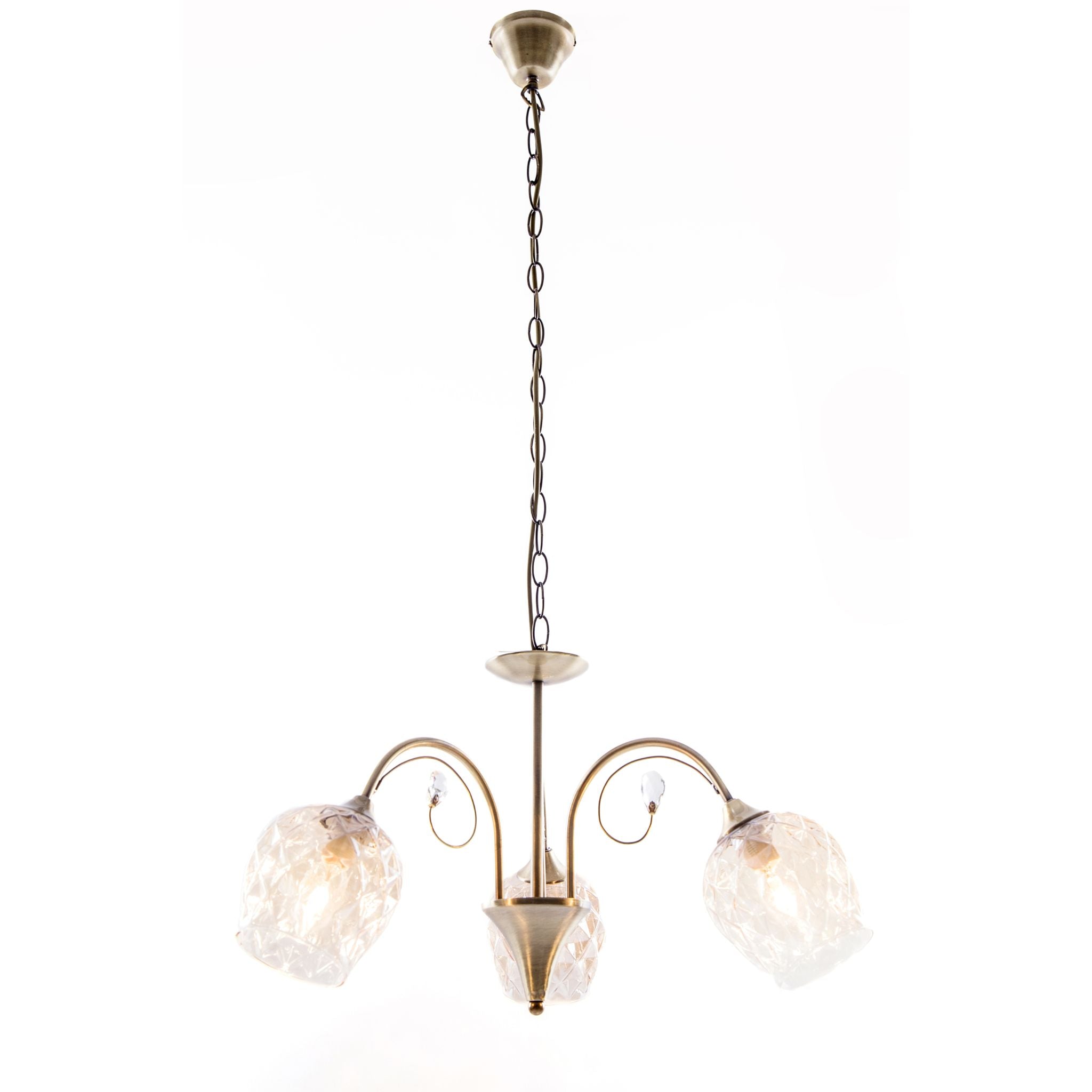 Gabi 131203-04 - Pendant lamp, 3-piece - Antique brass