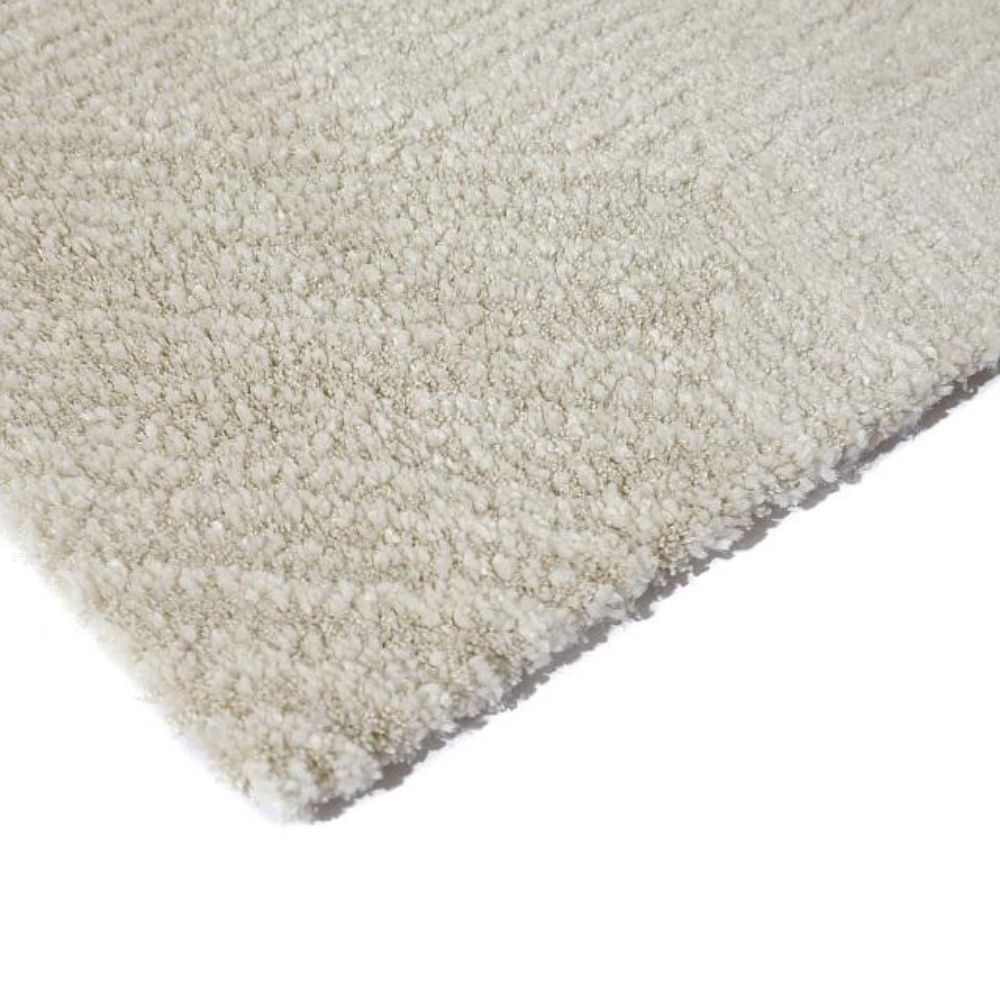 Get low pile Rug - natural white/beige