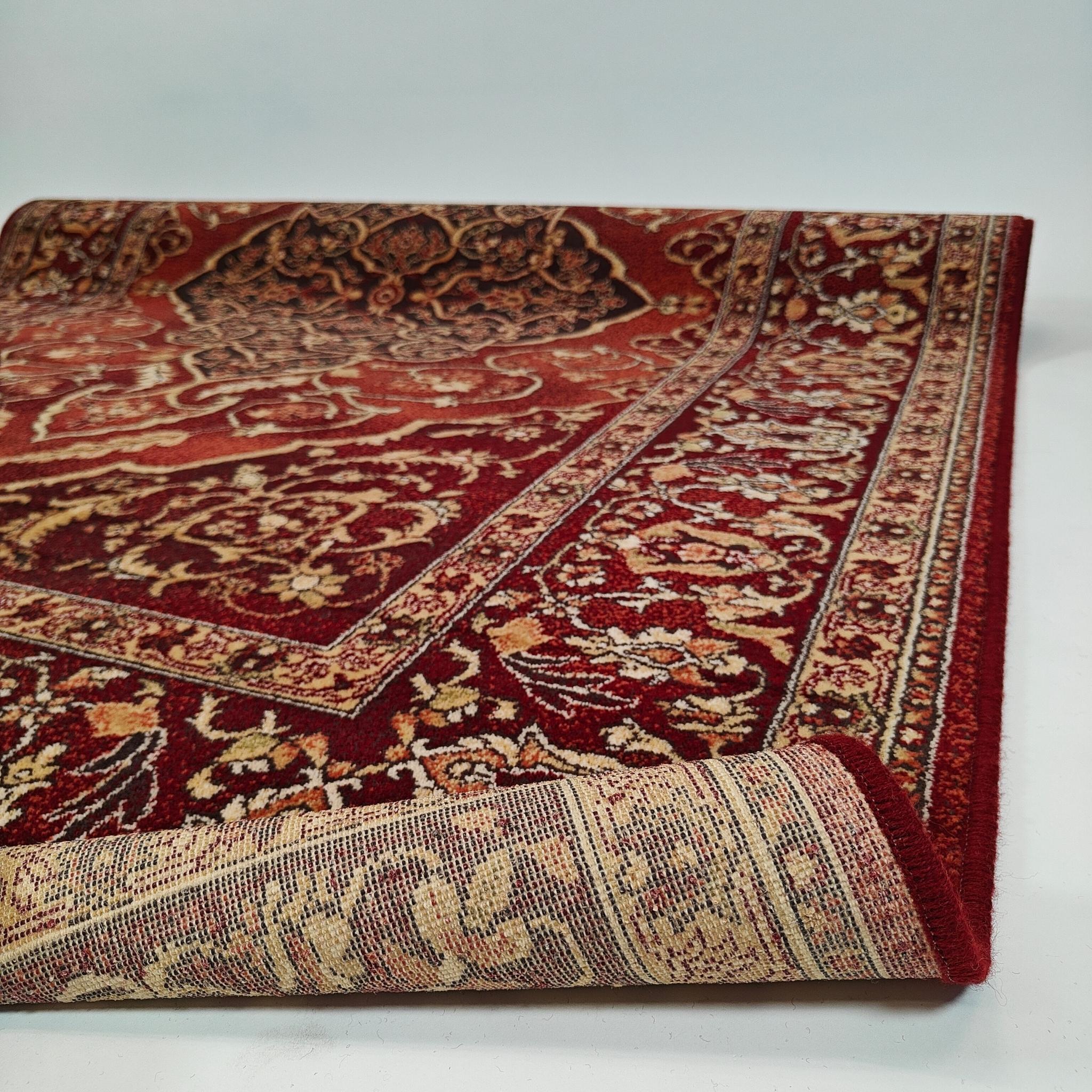 Leyla Wool rug - red