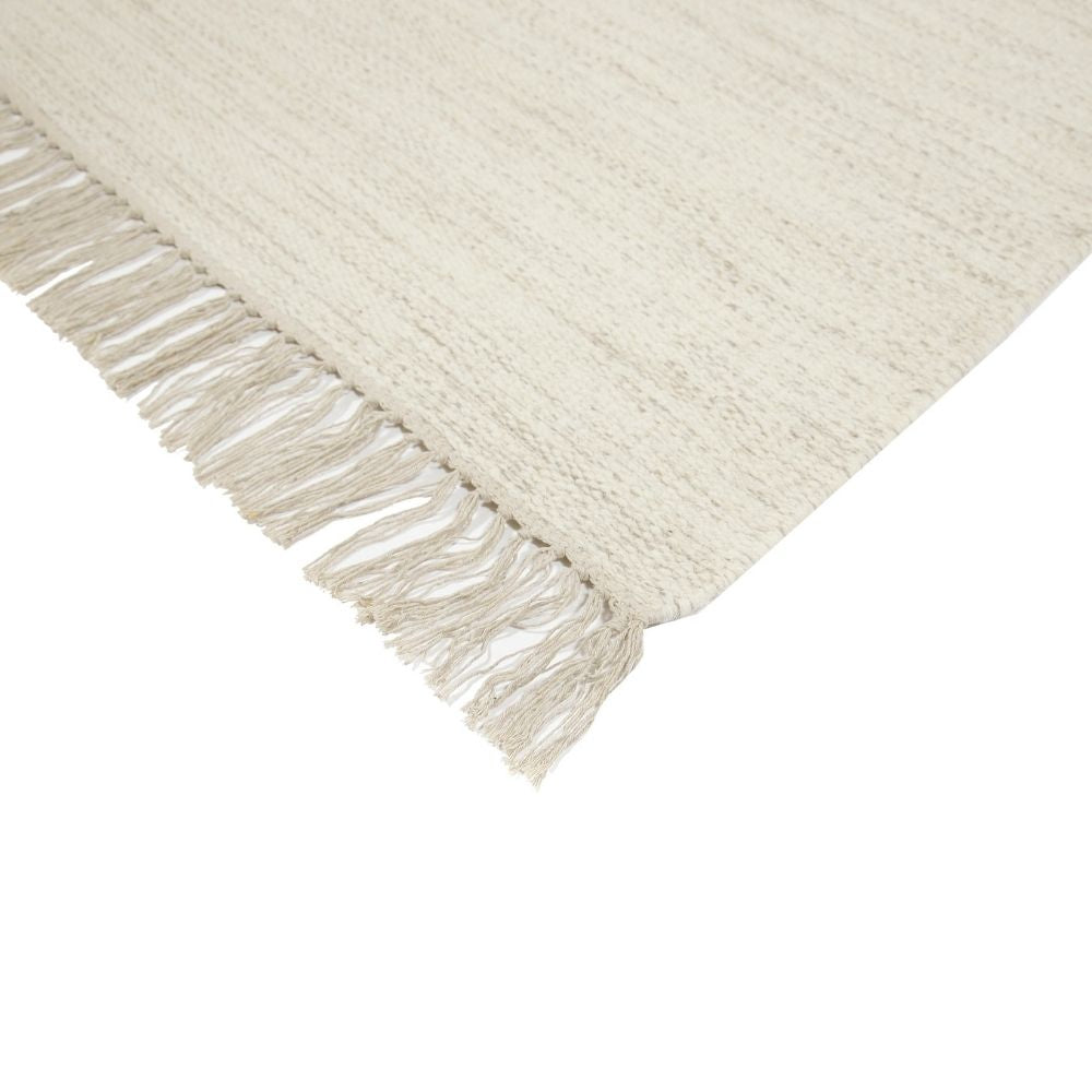 Emma villamatto - luonnonvalkoinen.