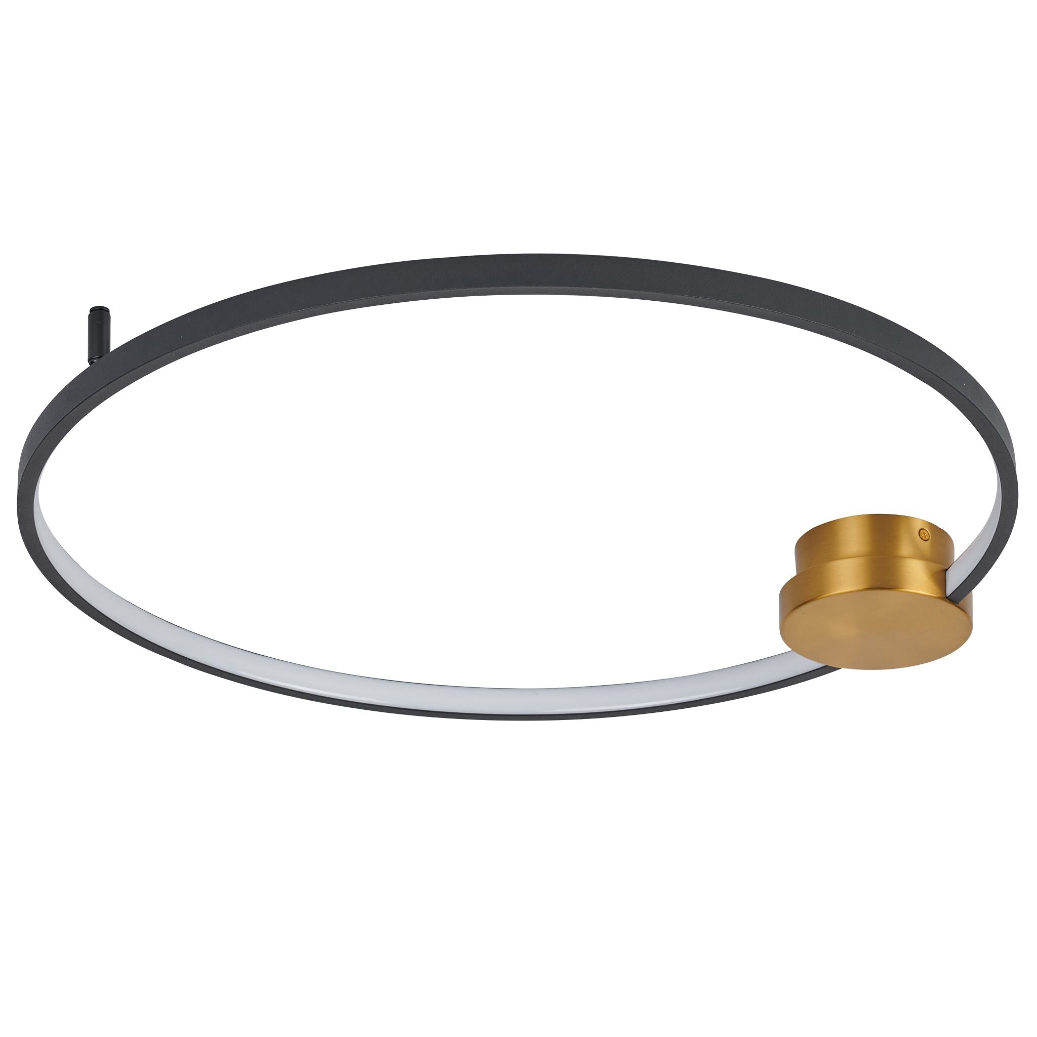 Condida - 641101-32 - LED ceiling light - brass/sand black
