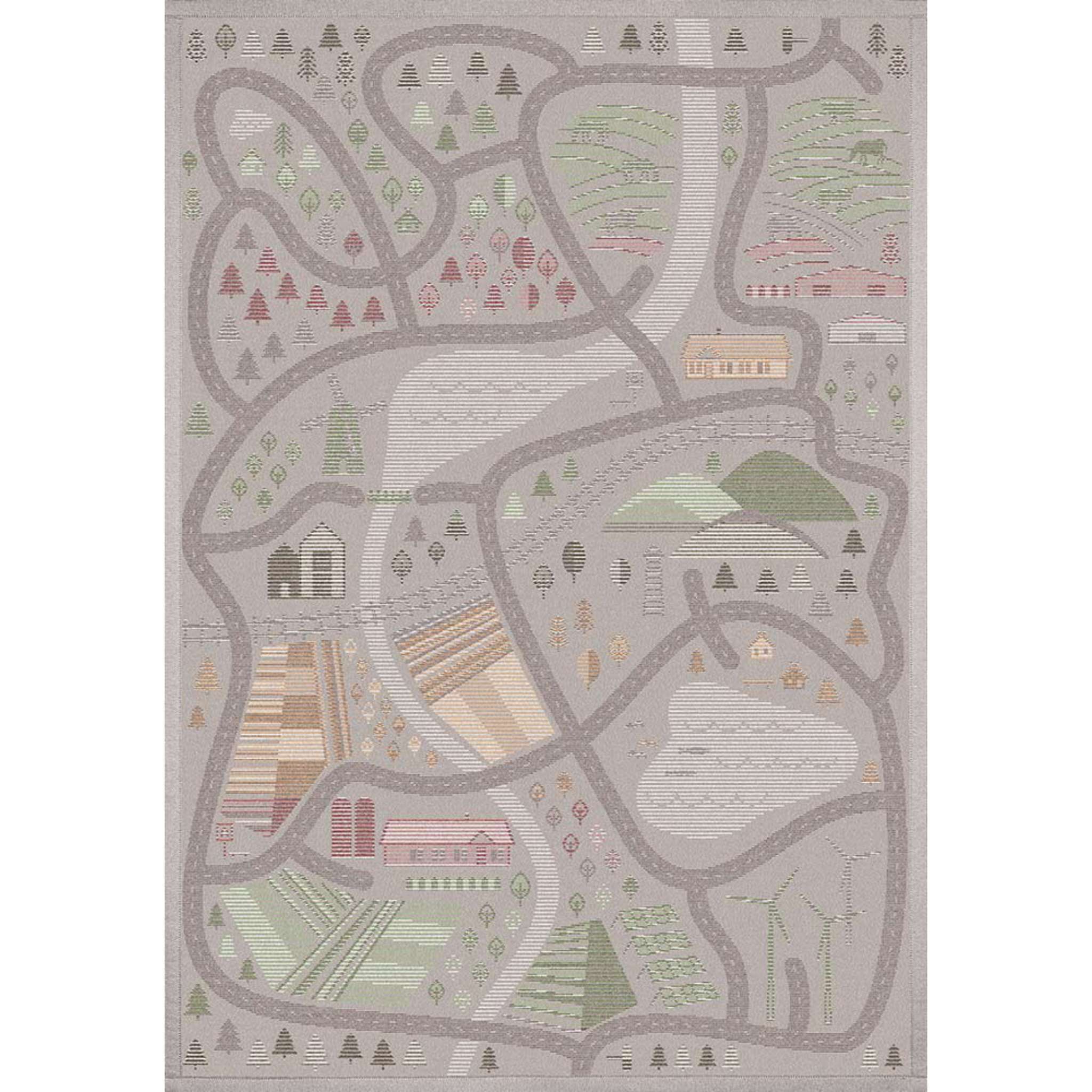 Narma ÜLEJÕE kaksipuolinen puuvillamatto - Beige